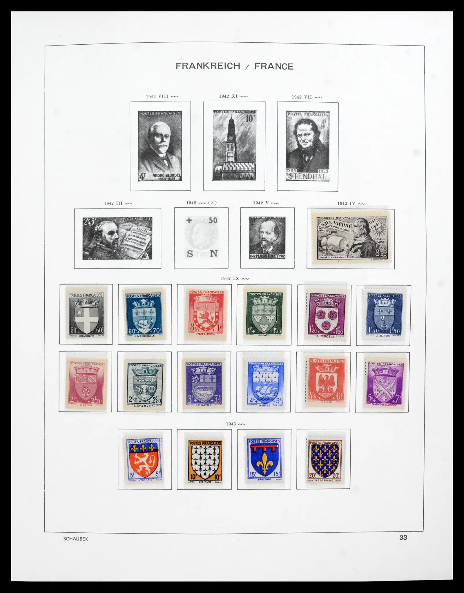 41740 0083 - Postzegelverzameling 41740 Europese landen 1840-1945.