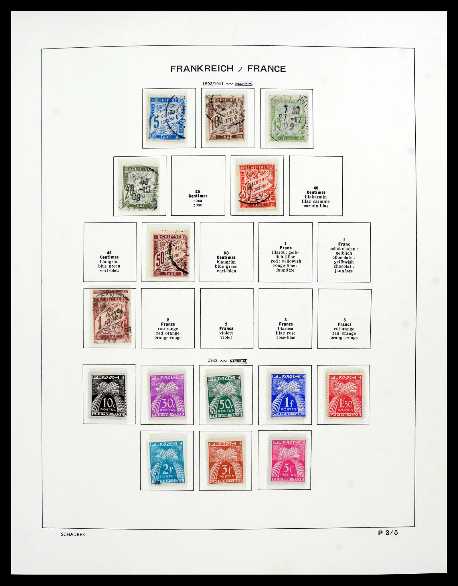 41740 0091 - Postzegelverzameling 41740 Europese landen 1840-1945.