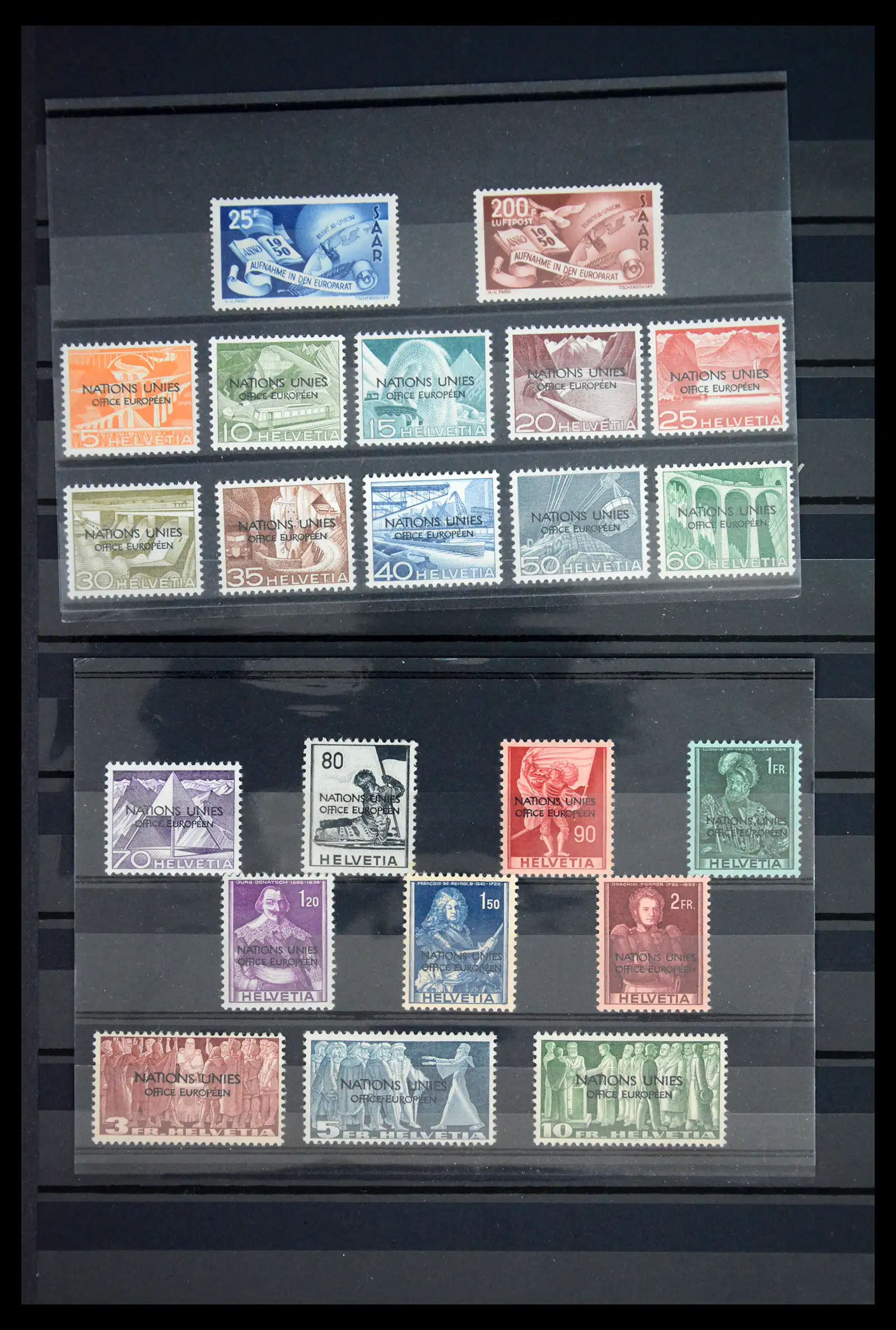41741 0001 - Stamp collection 41741 Europa CEPT pre-issues 1949-1954.