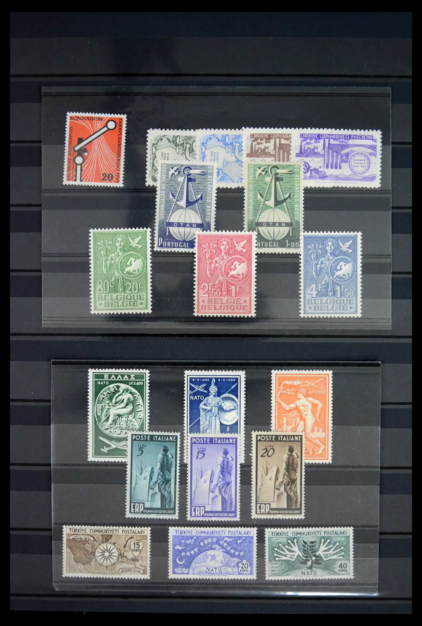 41741 0002 - Stamp collection 41741 Europa CEPT pre-issues 1949-1954.