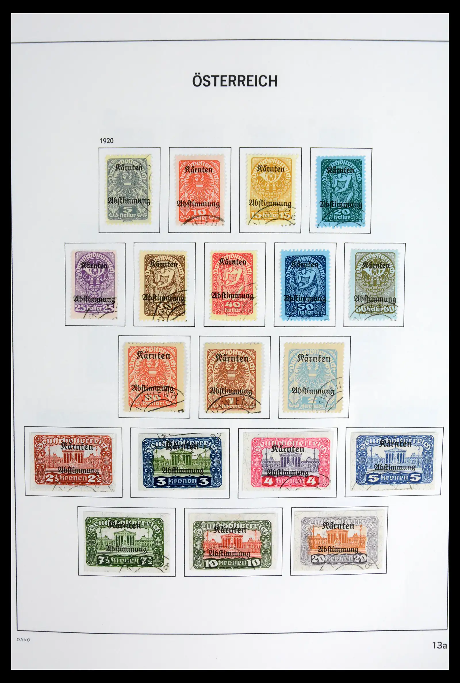 41743 0016 - Postzegelverzameling 41743 Oostenrijk en gebieden 1850-1950.
