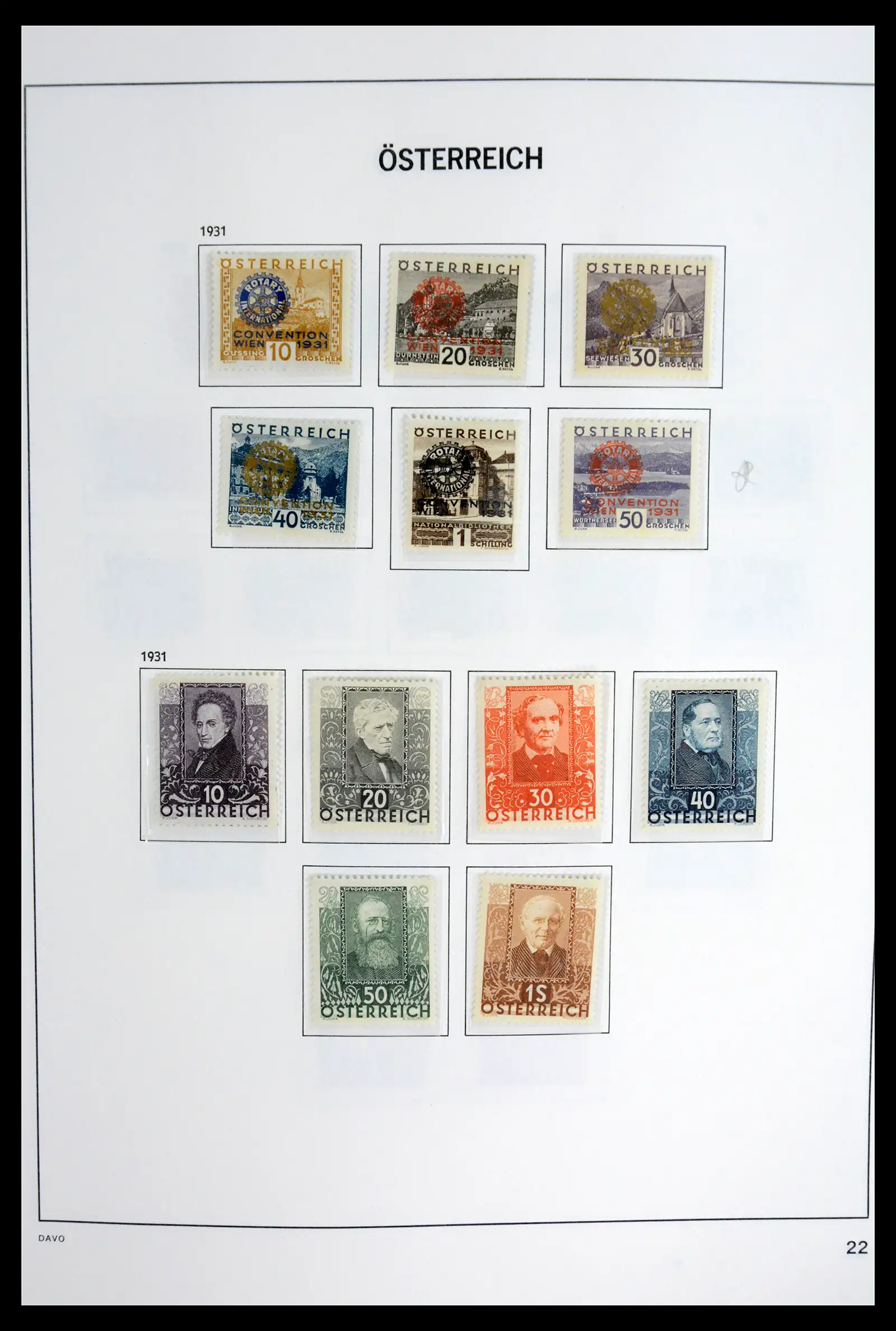 41743 0025 - Postzegelverzameling 41743 Oostenrijk en gebieden 1850-1950.