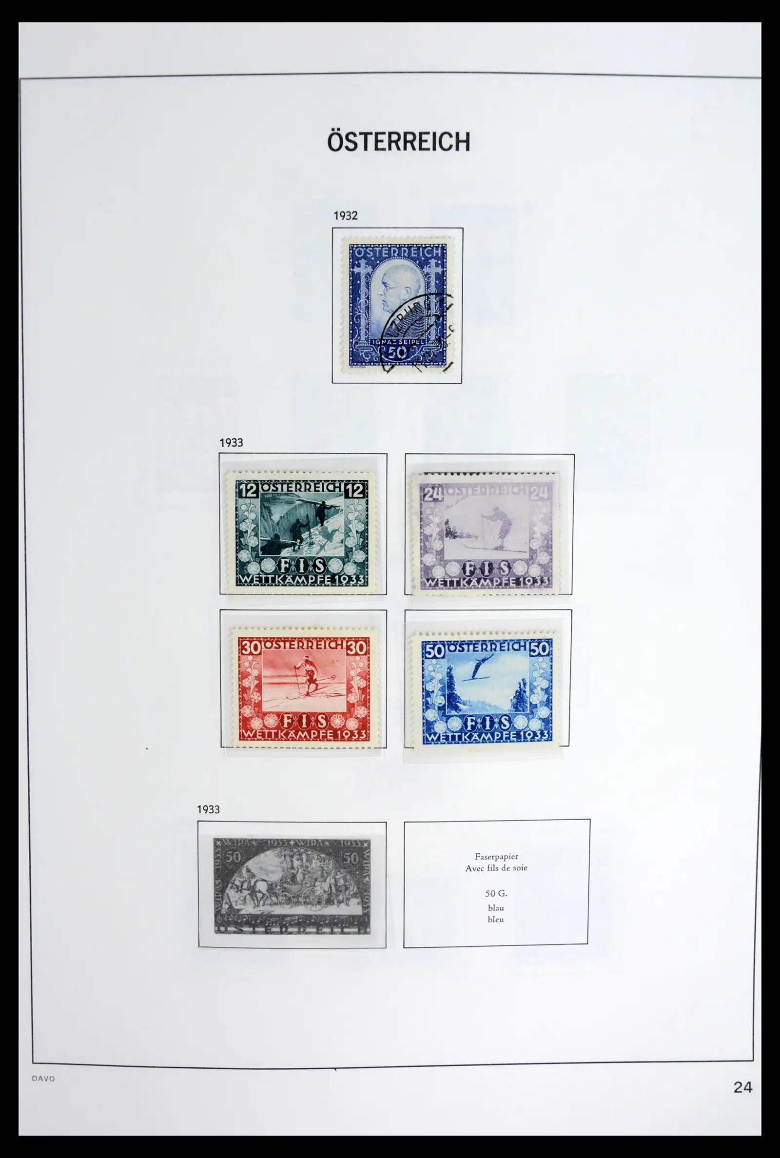 41743 0027 - Postzegelverzameling 41743 Oostenrijk en gebieden 1850-1950.