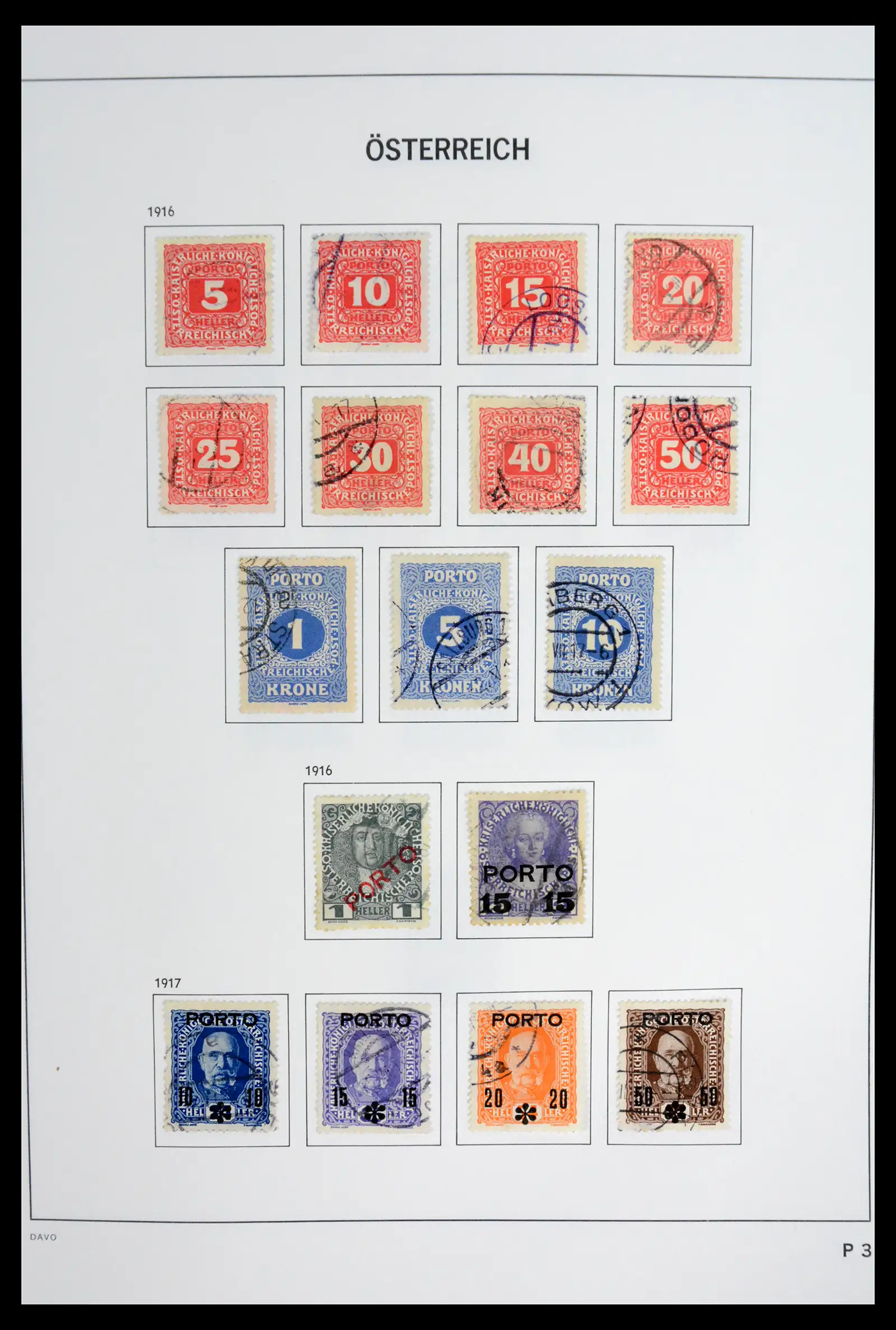 41743 0060 - Postzegelverzameling 41743 Oostenrijk en gebieden 1850-1950.