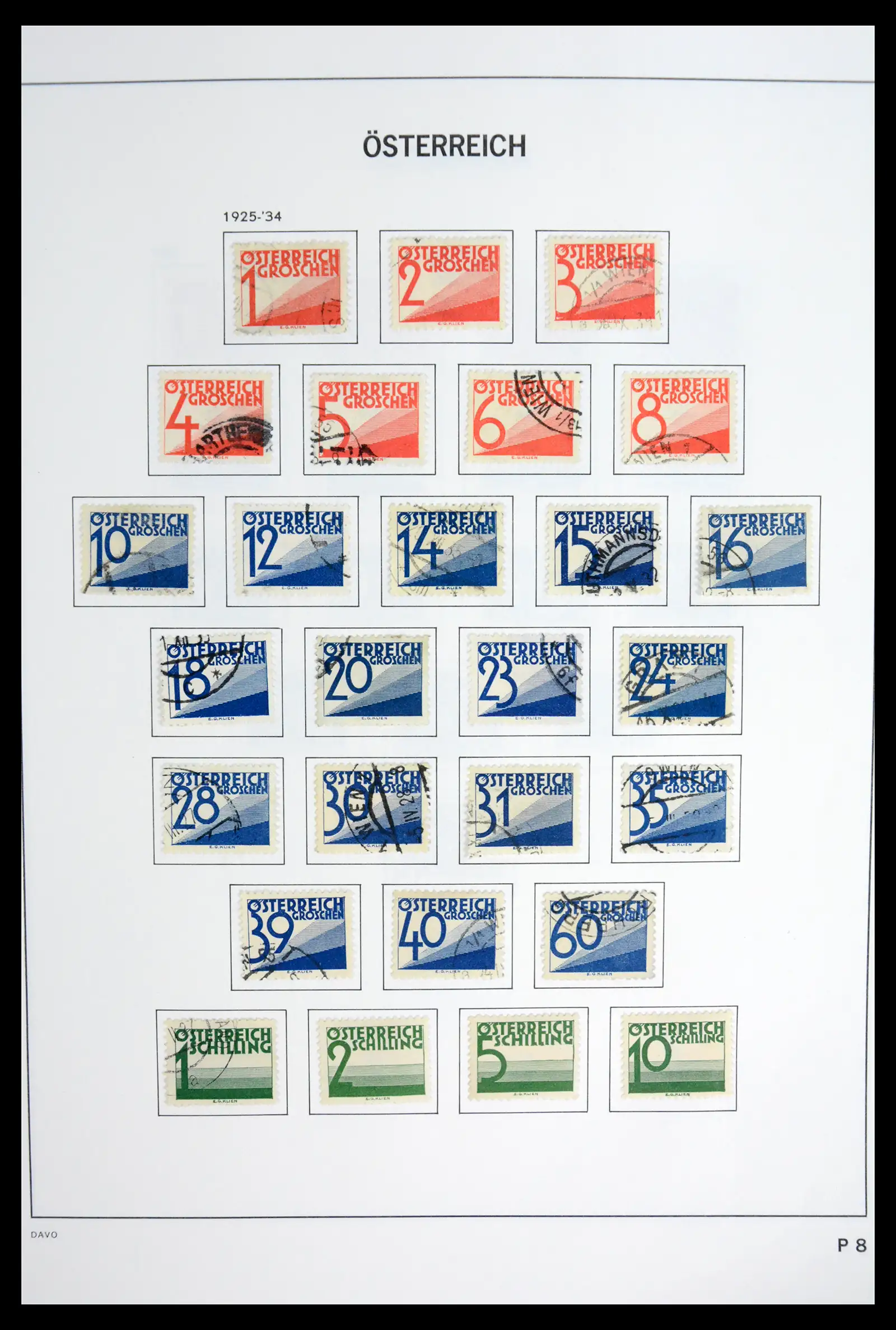 41743 0065 - Postzegelverzameling 41743 Oostenrijk en gebieden 1850-1950.