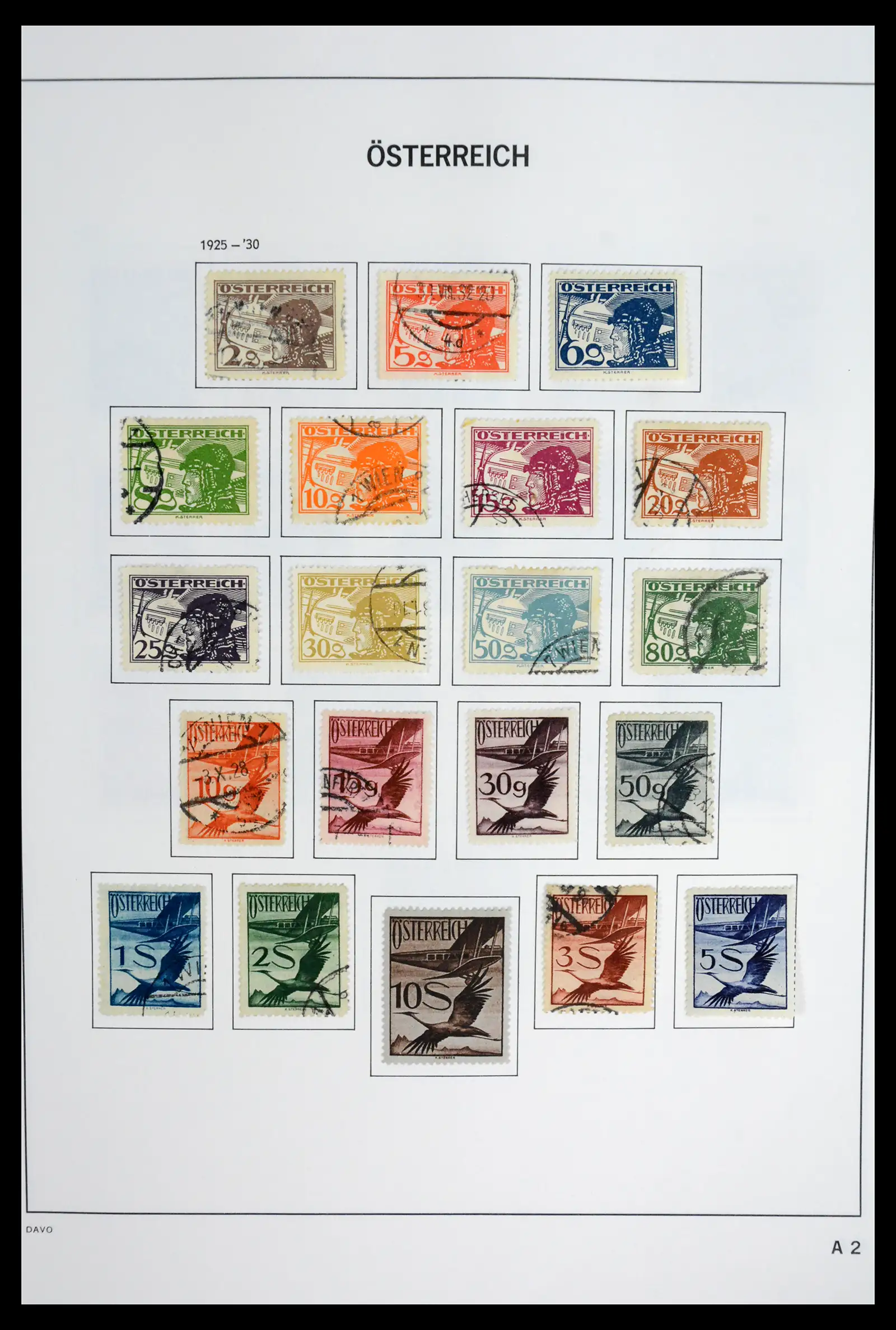 41743 0068 - Postzegelverzameling 41743 Oostenrijk en gebieden 1850-1950.
