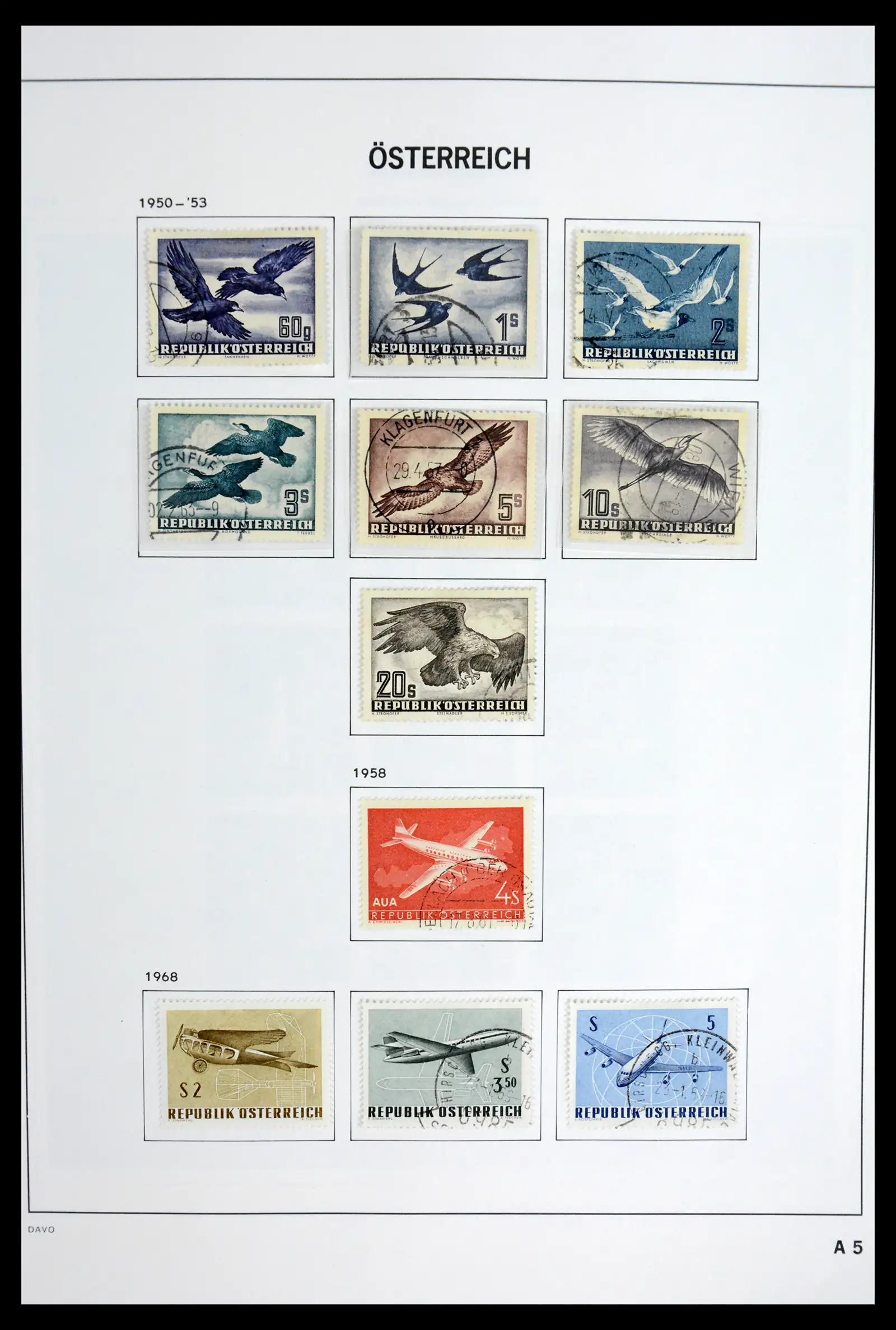 41743 0071 - Postzegelverzameling 41743 Oostenrijk en gebieden 1850-1950.