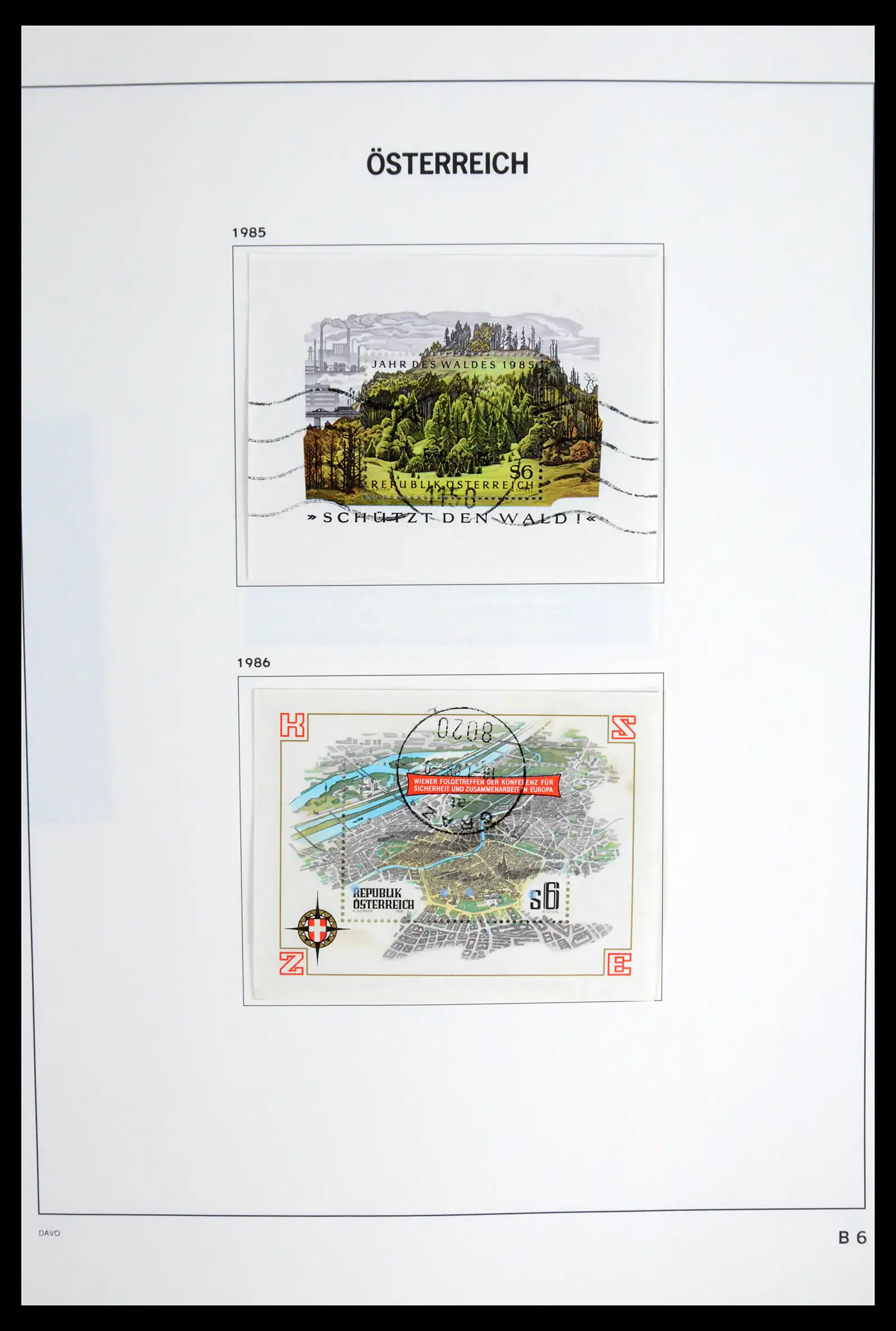 41743 0076 - Postzegelverzameling 41743 Oostenrijk en gebieden 1850-1950.
