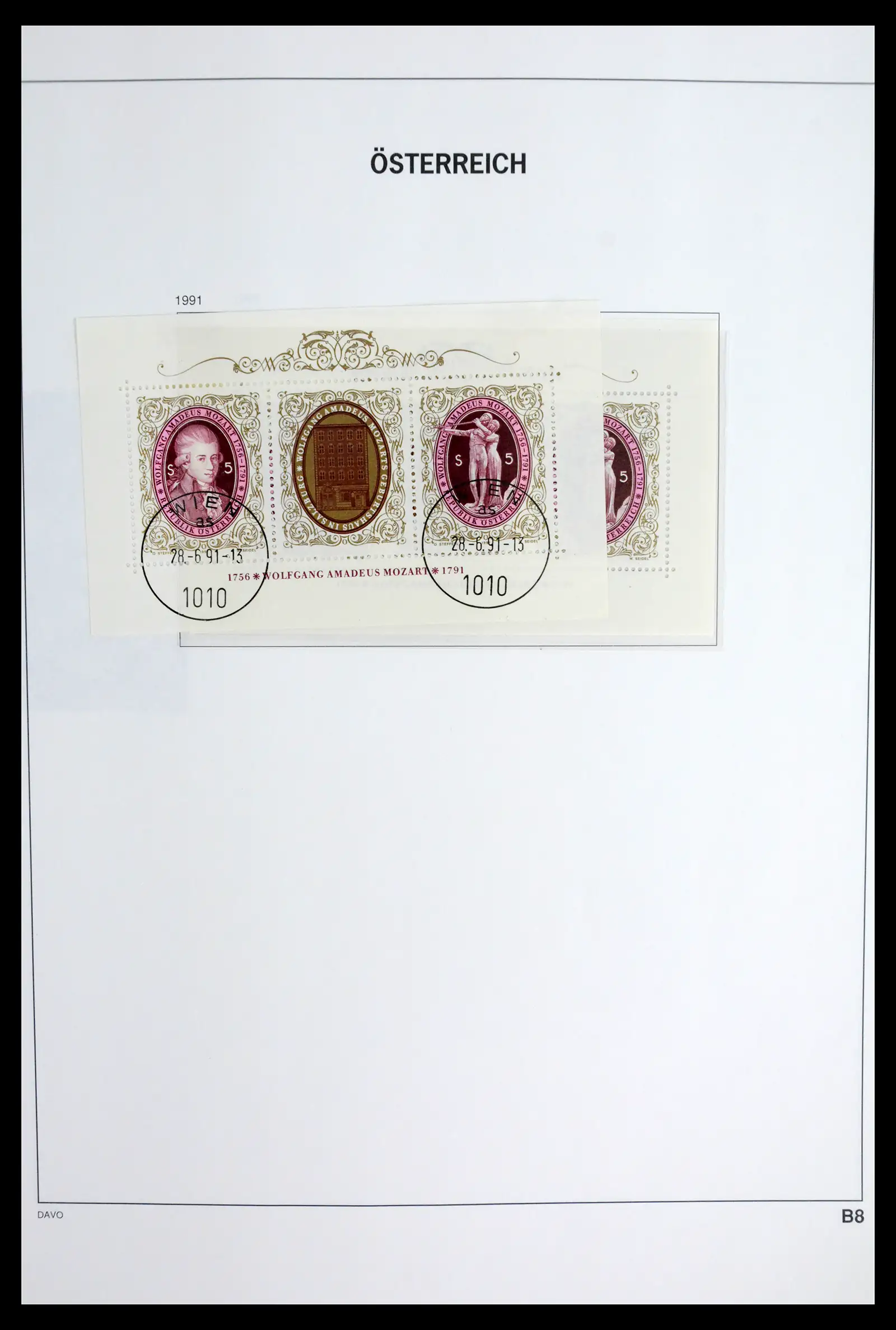 41743 0078 - Postzegelverzameling 41743 Oostenrijk en gebieden 1850-1950.