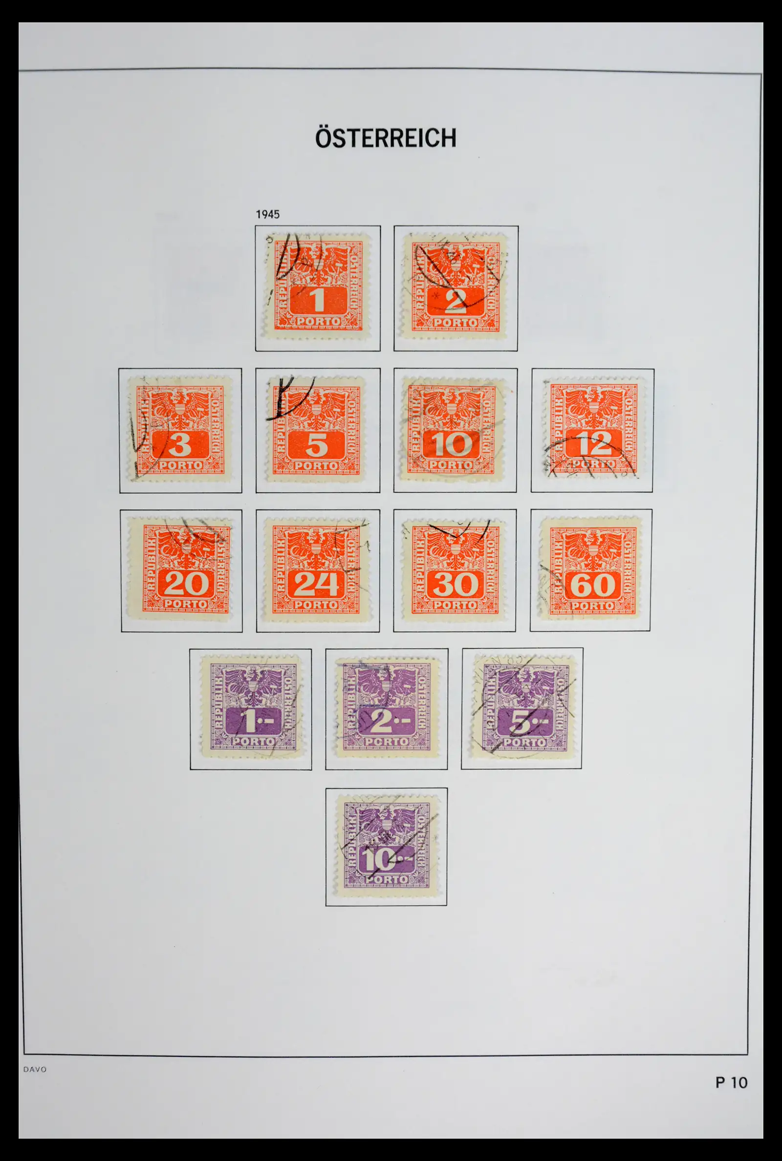 41743 0081 - Postzegelverzameling 41743 Oostenrijk en gebieden 1850-1950.