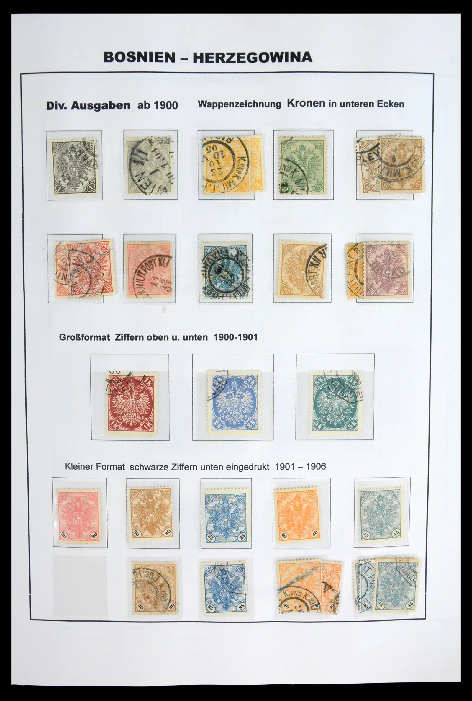 41743 0089 - Postzegelverzameling 41743 Oostenrijk en gebieden 1850-1950.