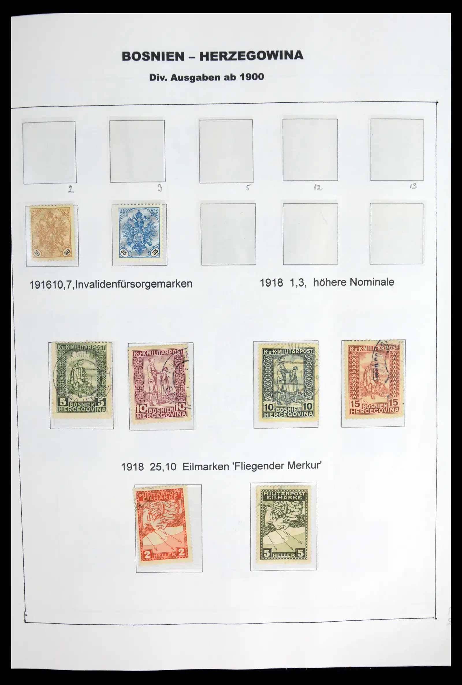 41743 0090 - Postzegelverzameling 41743 Oostenrijk en gebieden 1850-1950.
