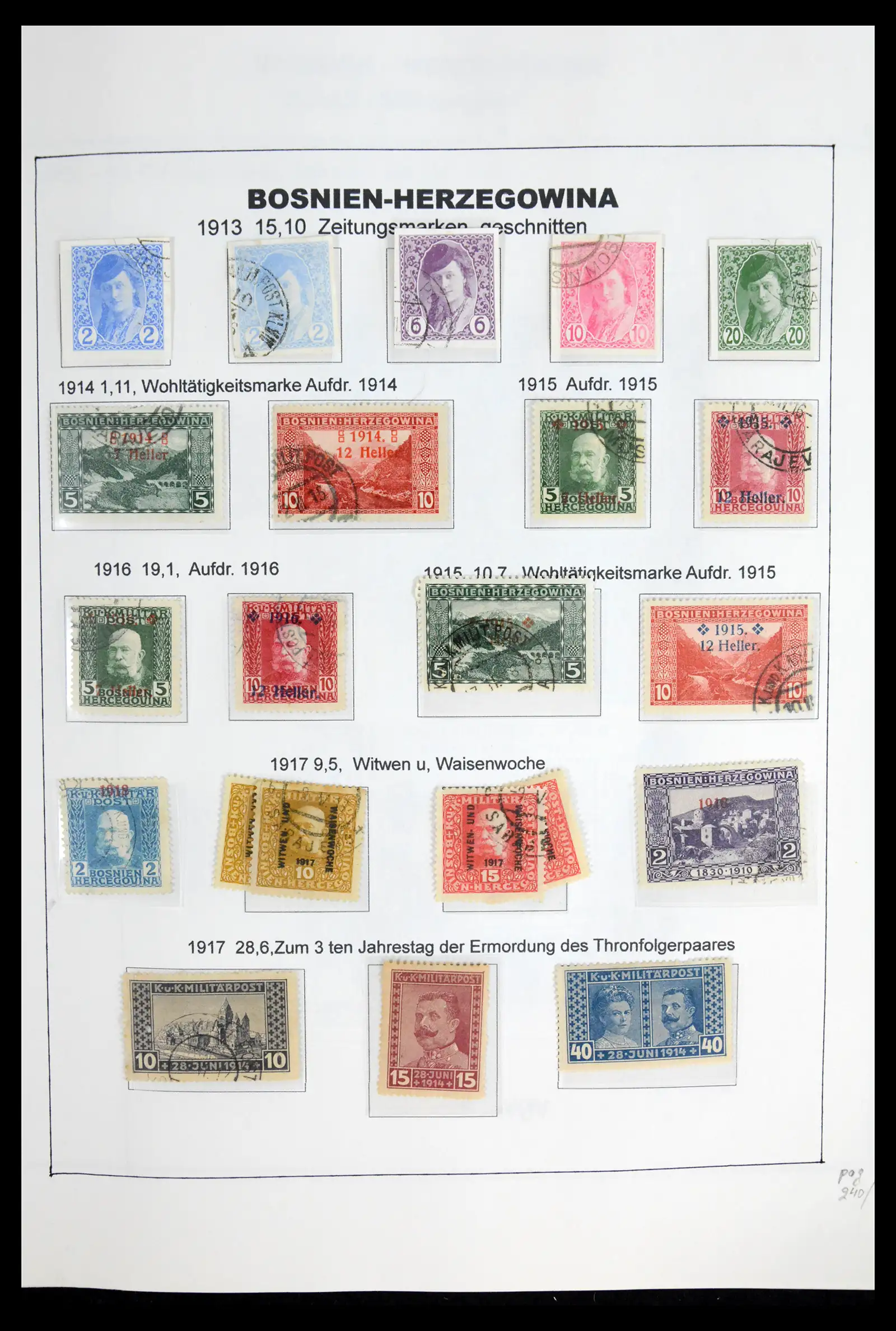 41743 0094 - Postzegelverzameling 41743 Oostenrijk en gebieden 1850-1950.