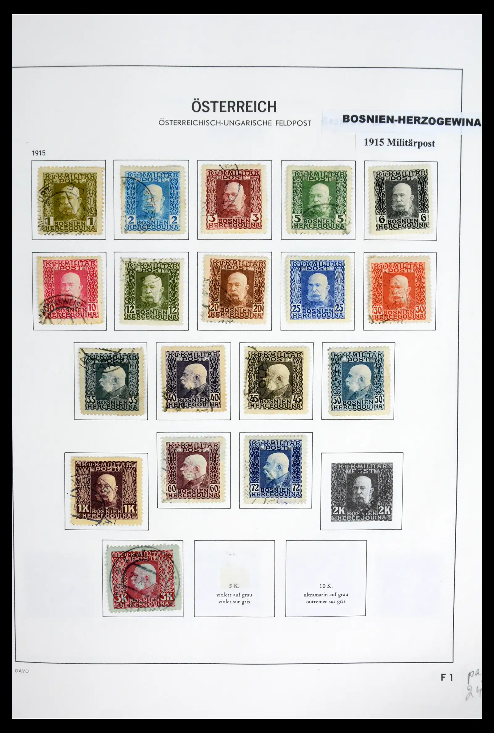 41743 0097 - Postzegelverzameling 41743 Oostenrijk en gebieden 1850-1950.