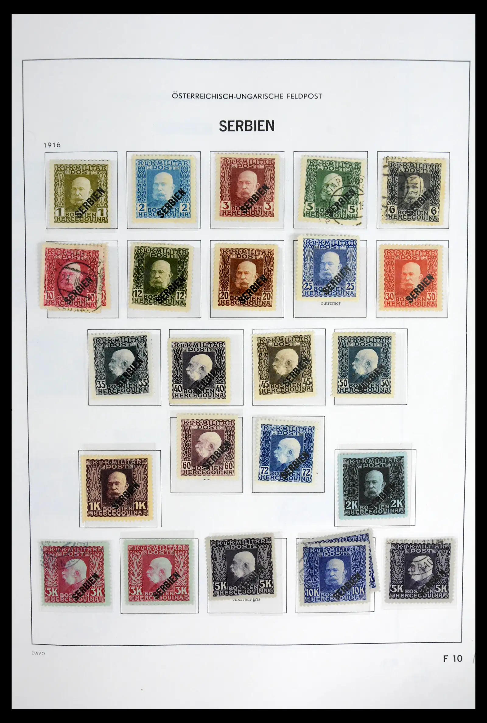 41743 0098 - Postzegelverzameling 41743 Oostenrijk en gebieden 1850-1950.