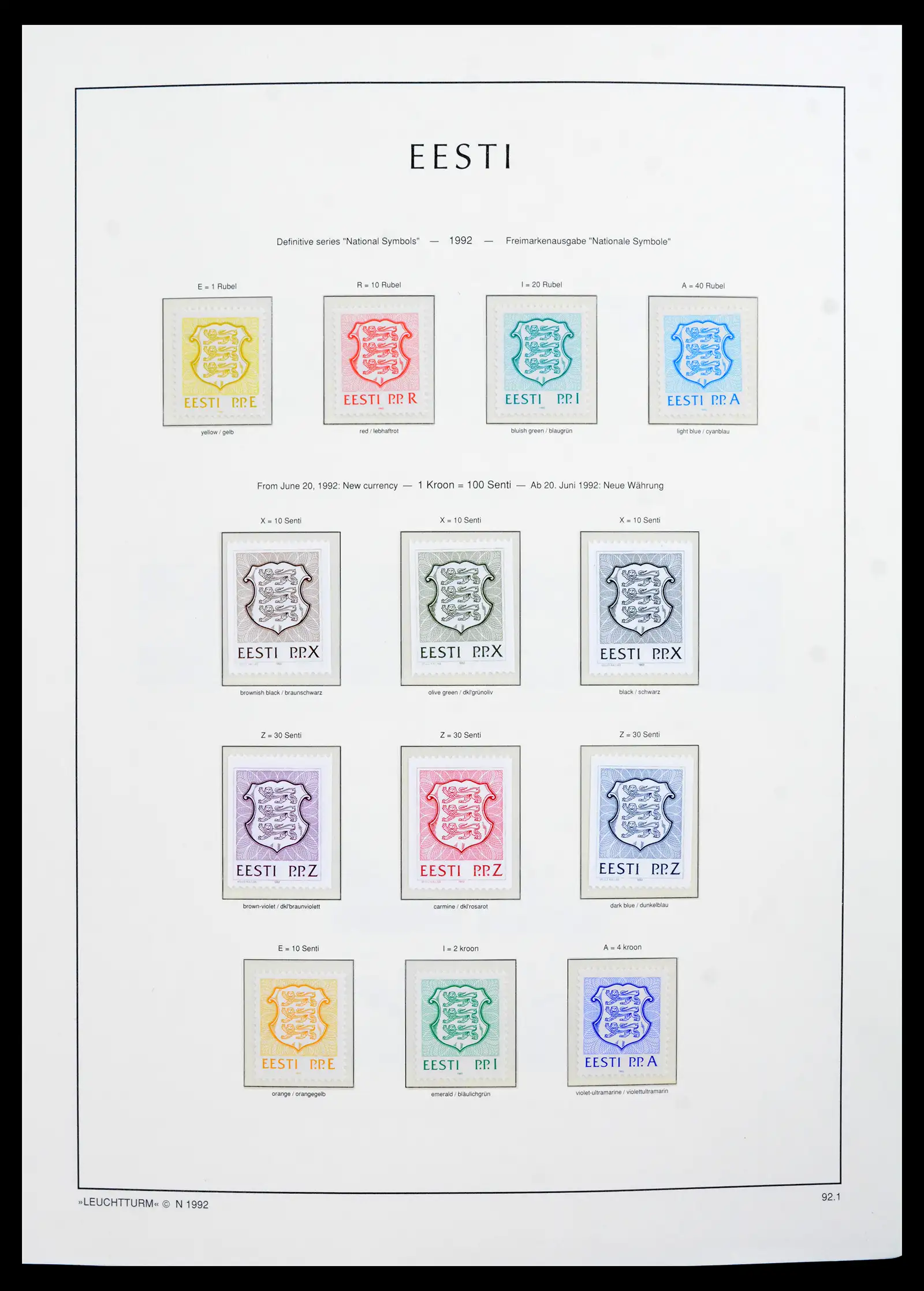 41747 0002 - Postzegelverzameling 41747 Baltische Staten compleet 1991-2020!