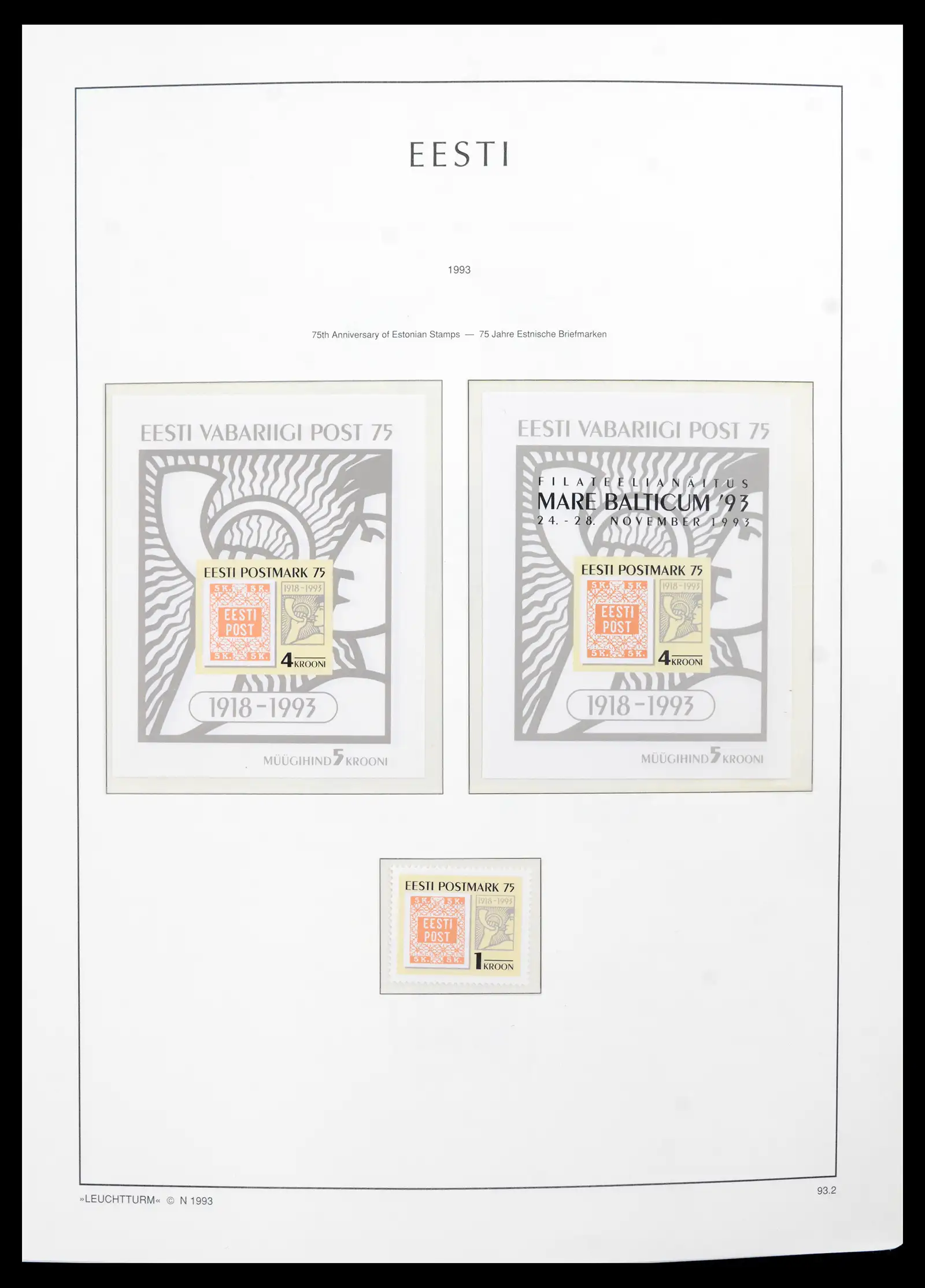 41747 0005 - Postzegelverzameling 41747 Baltische Staten compleet 1991-2020!