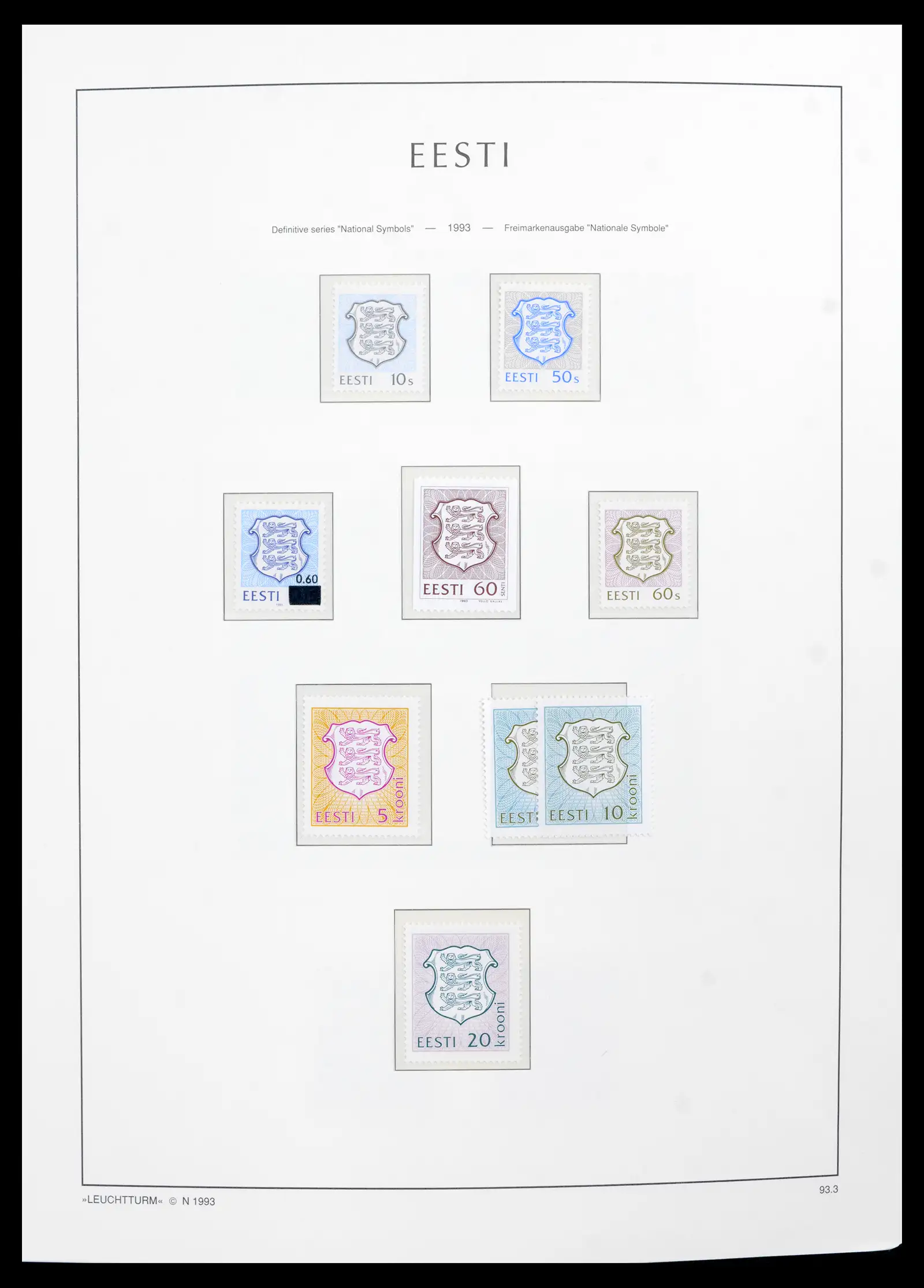 41747 0006 - Postzegelverzameling 41747 Baltische Staten compleet 1991-2020!