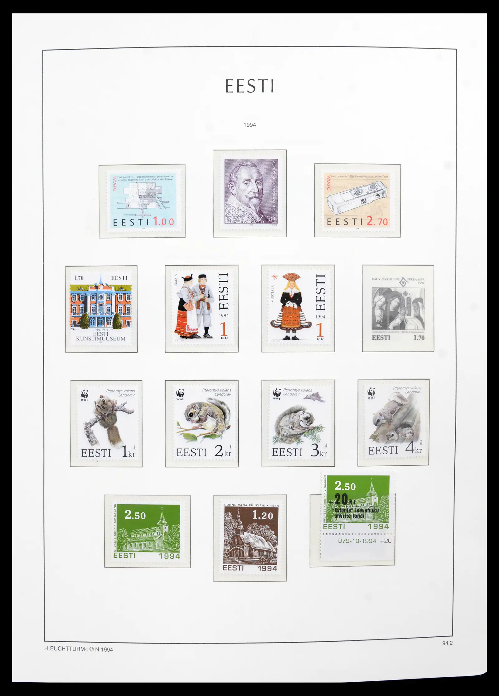 41747 0008 - Postzegelverzameling 41747 Baltische Staten compleet 1991-2020!