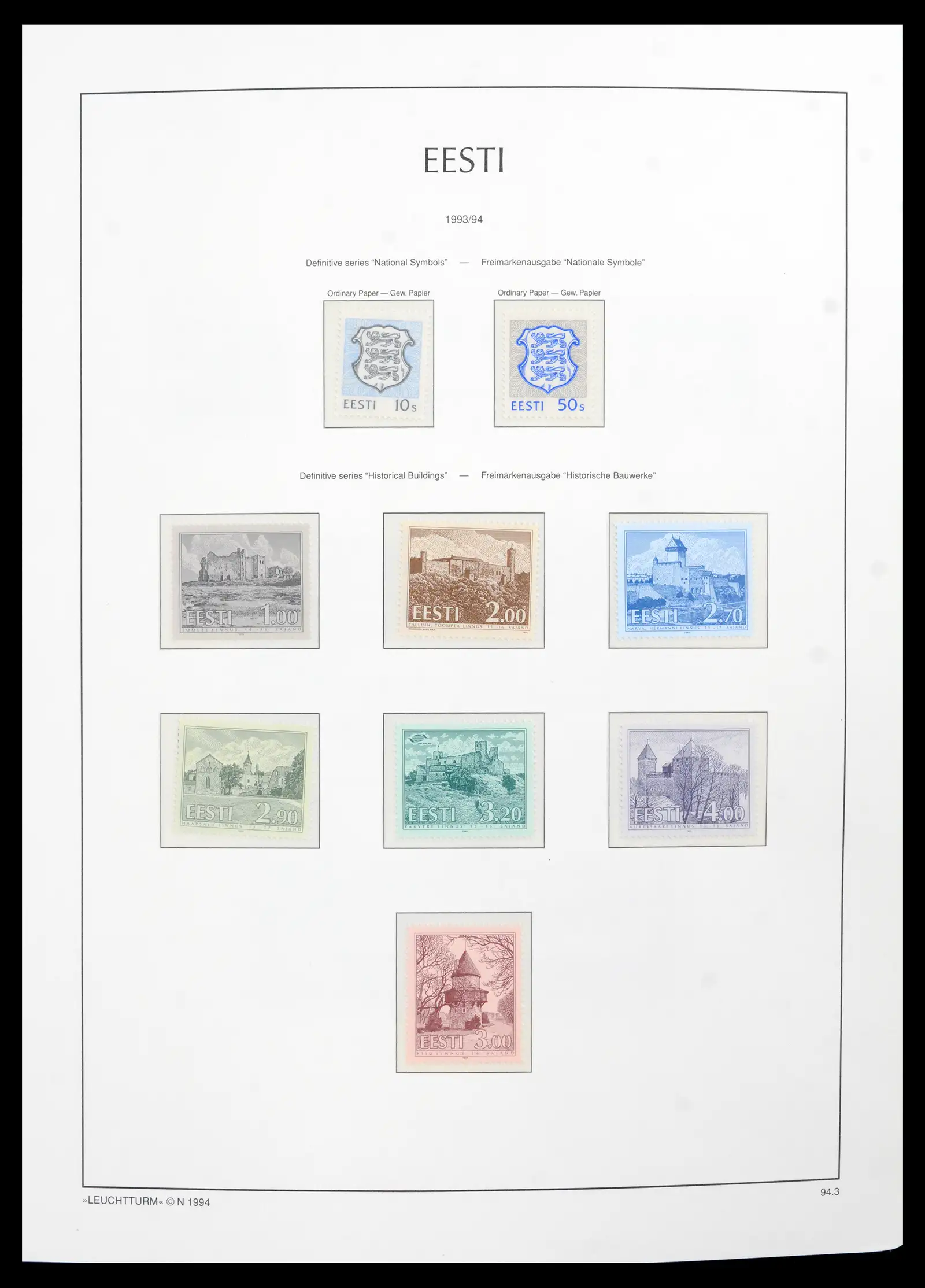 41747 0009 - Postzegelverzameling 41747 Baltische Staten compleet 1991-2020!
