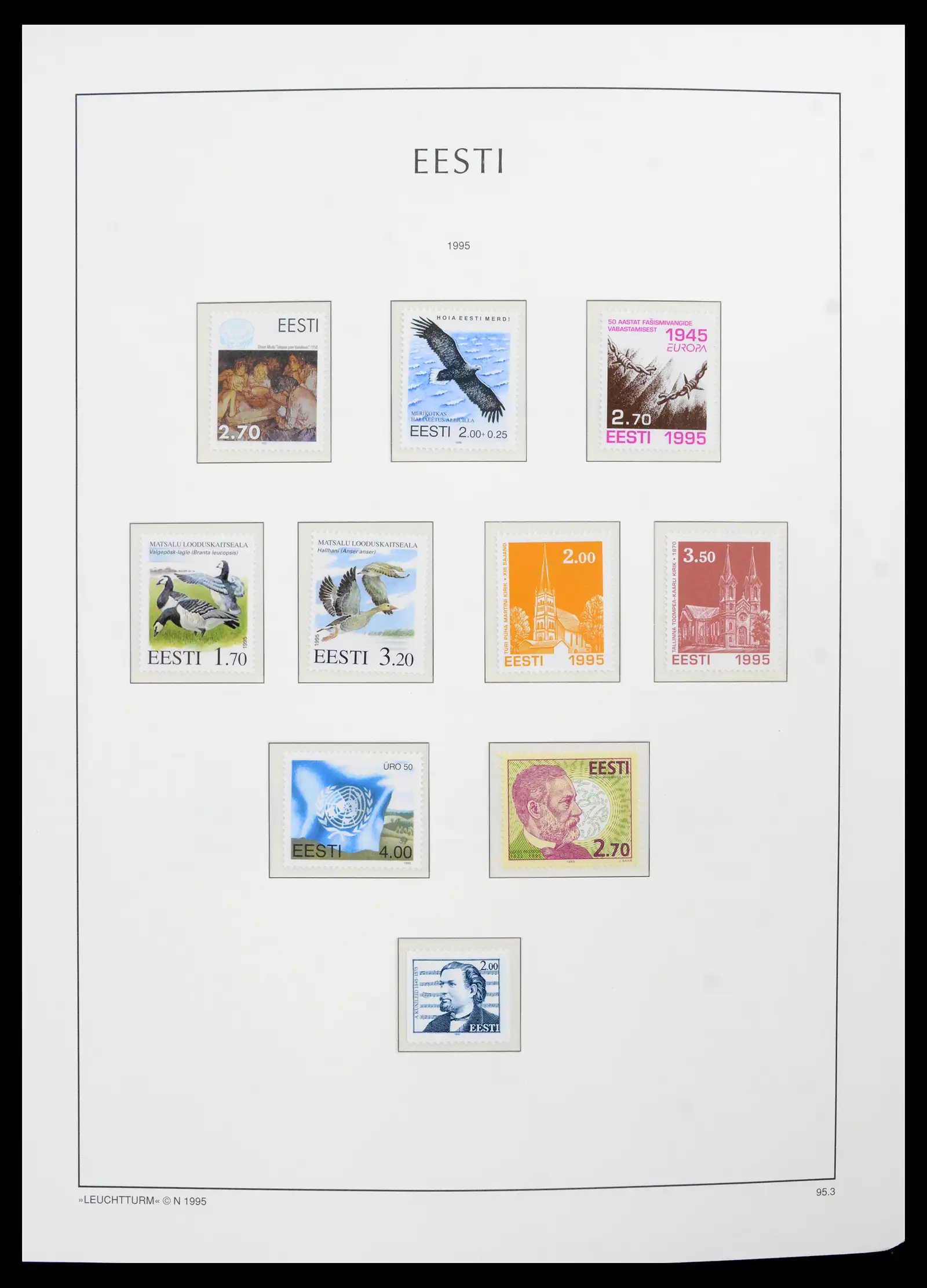 41747 0012 - Postzegelverzameling 41747 Baltische Staten compleet 1991-2020!