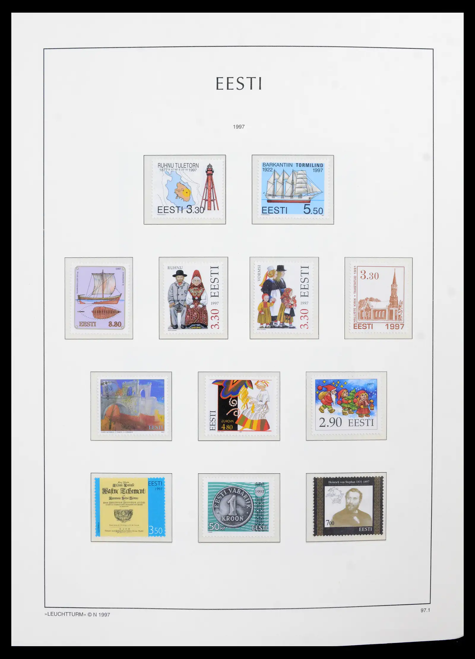 41747 0016 - Postzegelverzameling 41747 Baltische Staten compleet 1991-2020!