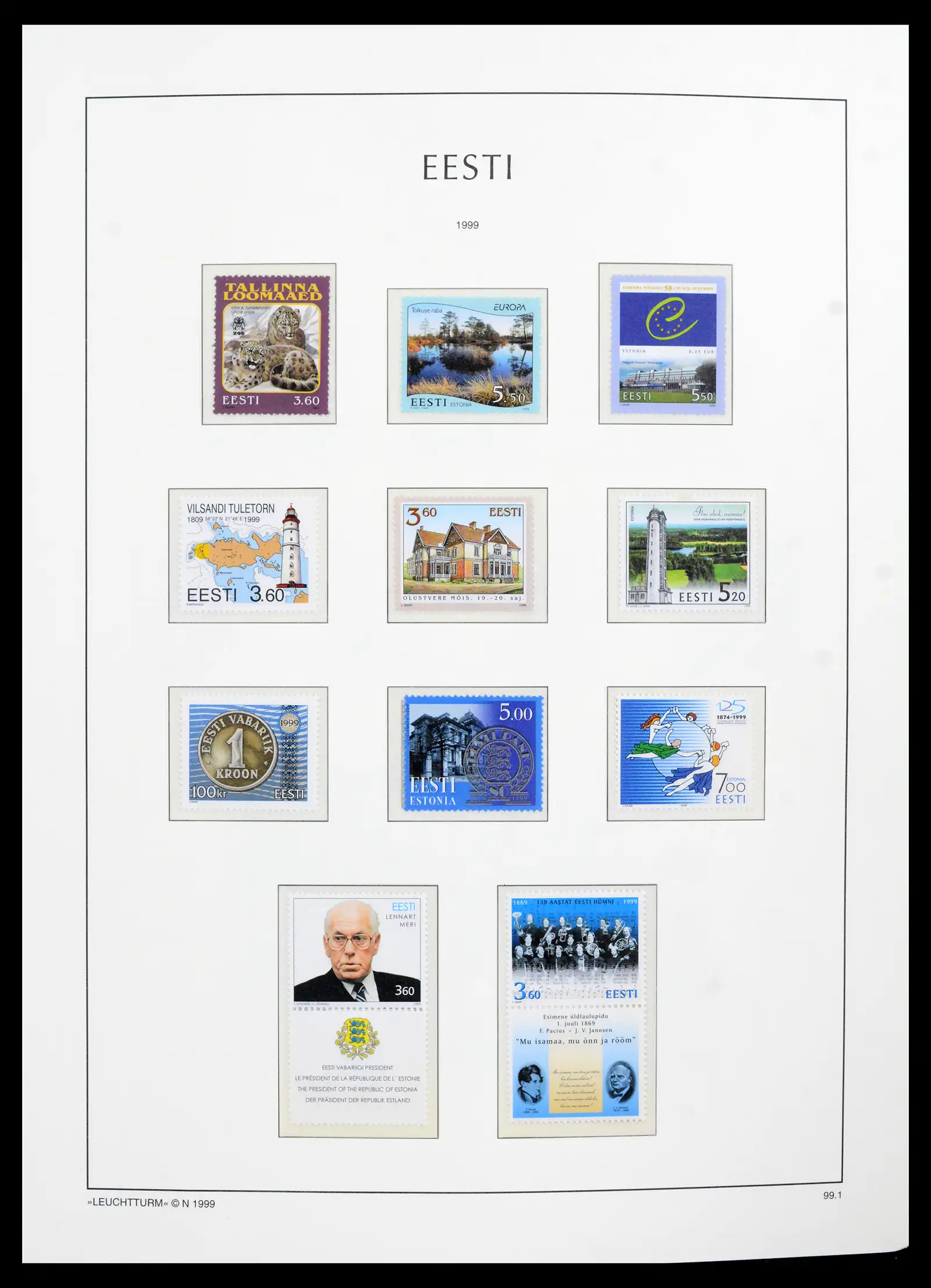 41747 0021 - Postzegelverzameling 41747 Baltische Staten compleet 1991-2020!