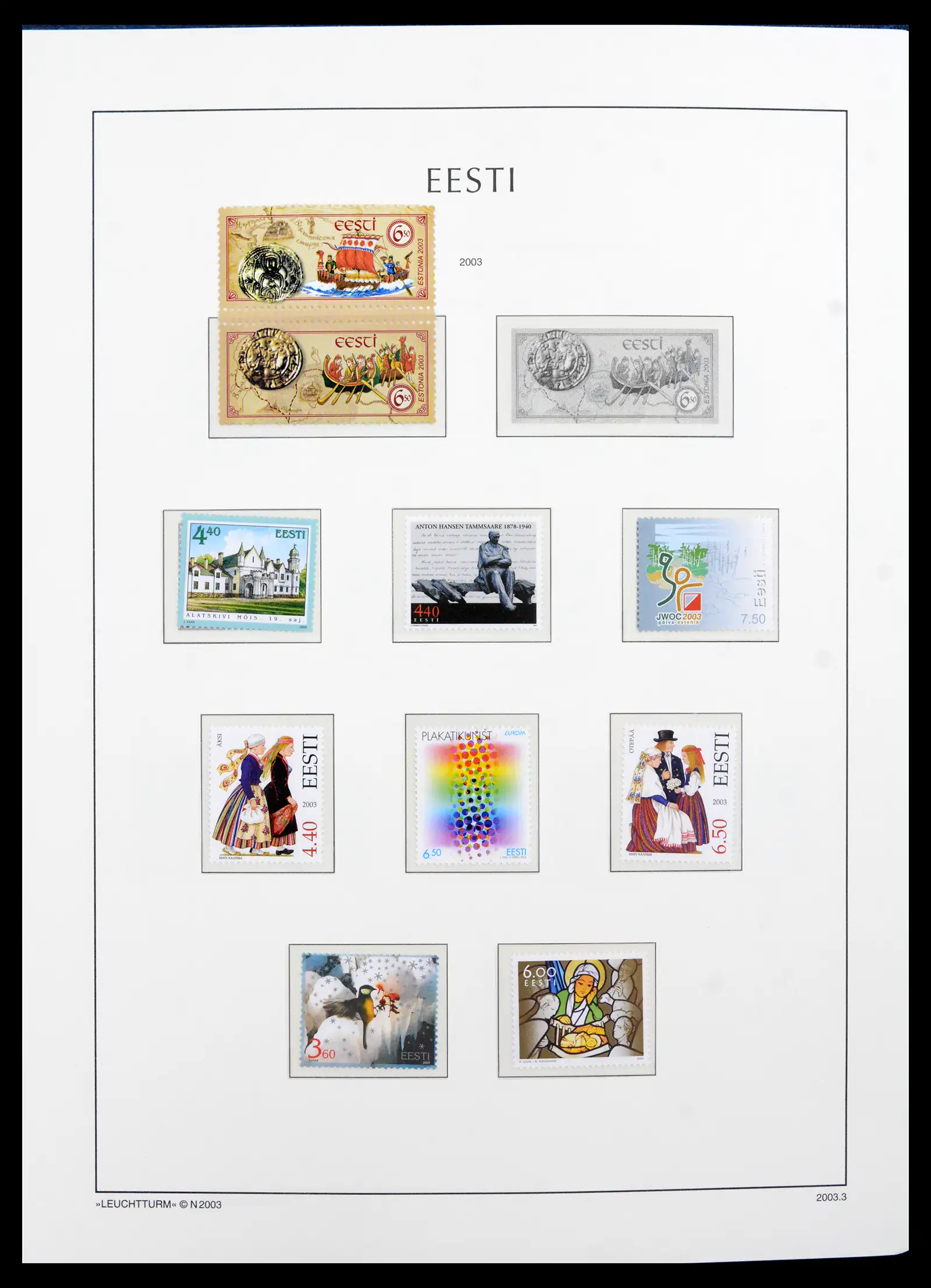 41747 0034 - Postzegelverzameling 41747 Baltische Staten compleet 1991-2020!