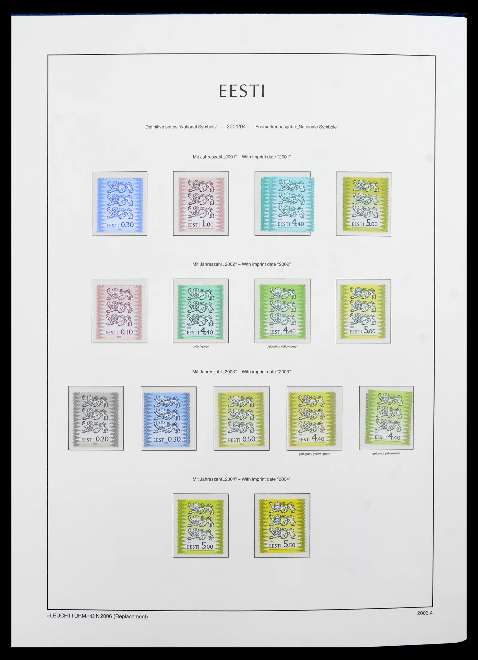 41747 0035 - Postzegelverzameling 41747 Baltische Staten compleet 1991-2020!