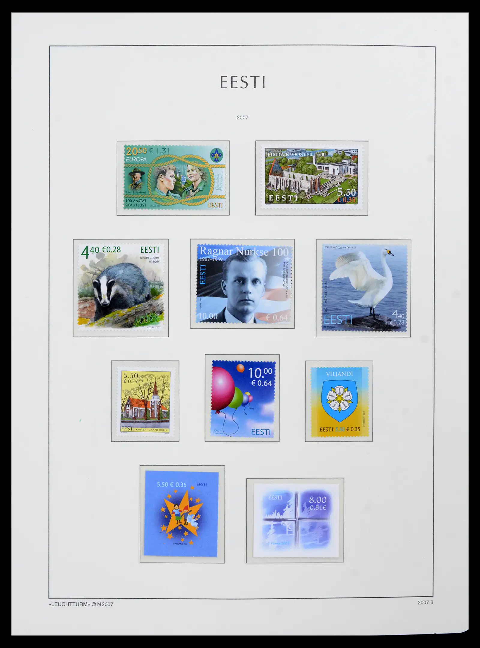 41747 0047 - Postzegelverzameling 41747 Baltische Staten compleet 1991-2020!