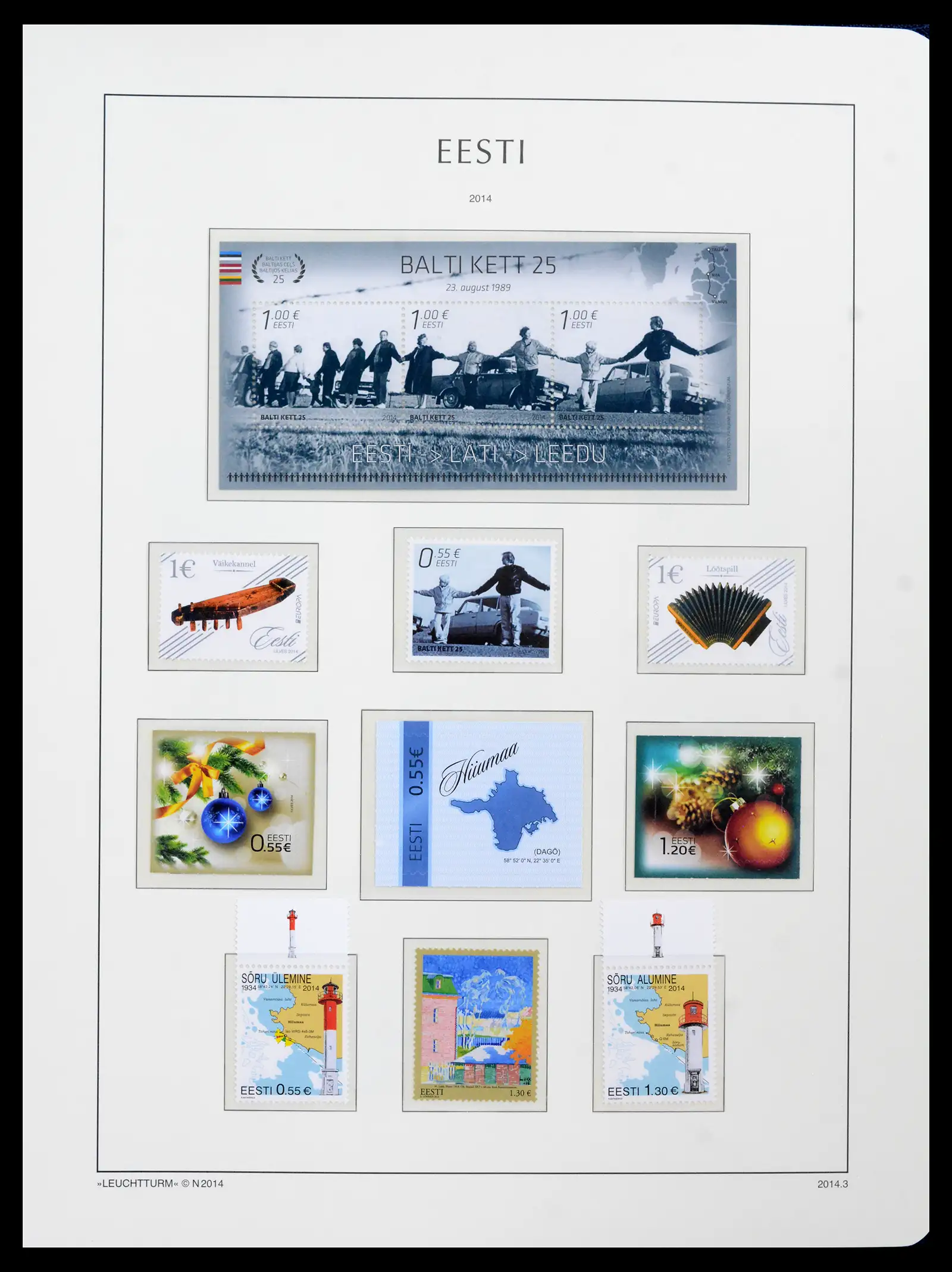 41747 0069 - Postzegelverzameling 41747 Baltische Staten compleet 1991-2020!