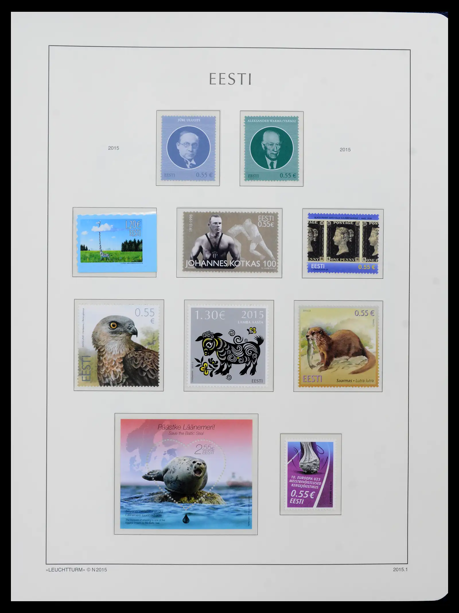 41747 0070 - Postzegelverzameling 41747 Baltische Staten compleet 1991-2020!