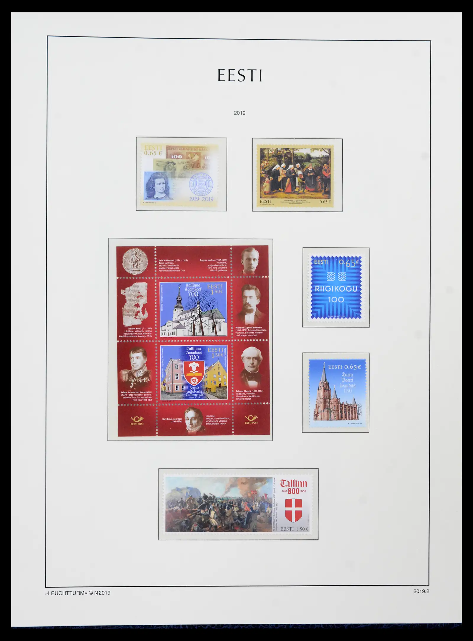 41747 0085 - Postzegelverzameling 41747 Baltische Staten compleet 1991-2020!