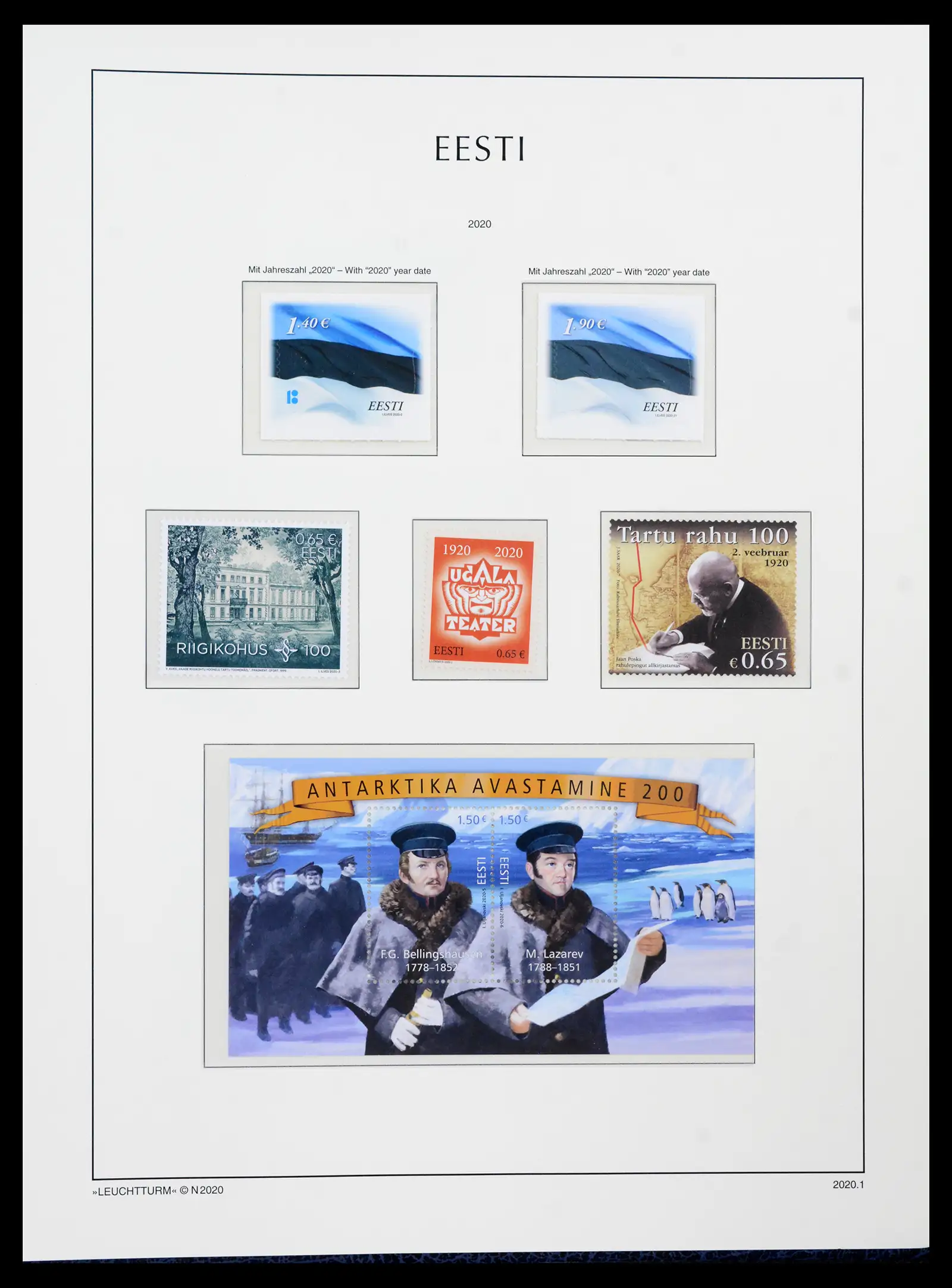41747 0089 - Postzegelverzameling 41747 Baltische Staten compleet 1991-2020!