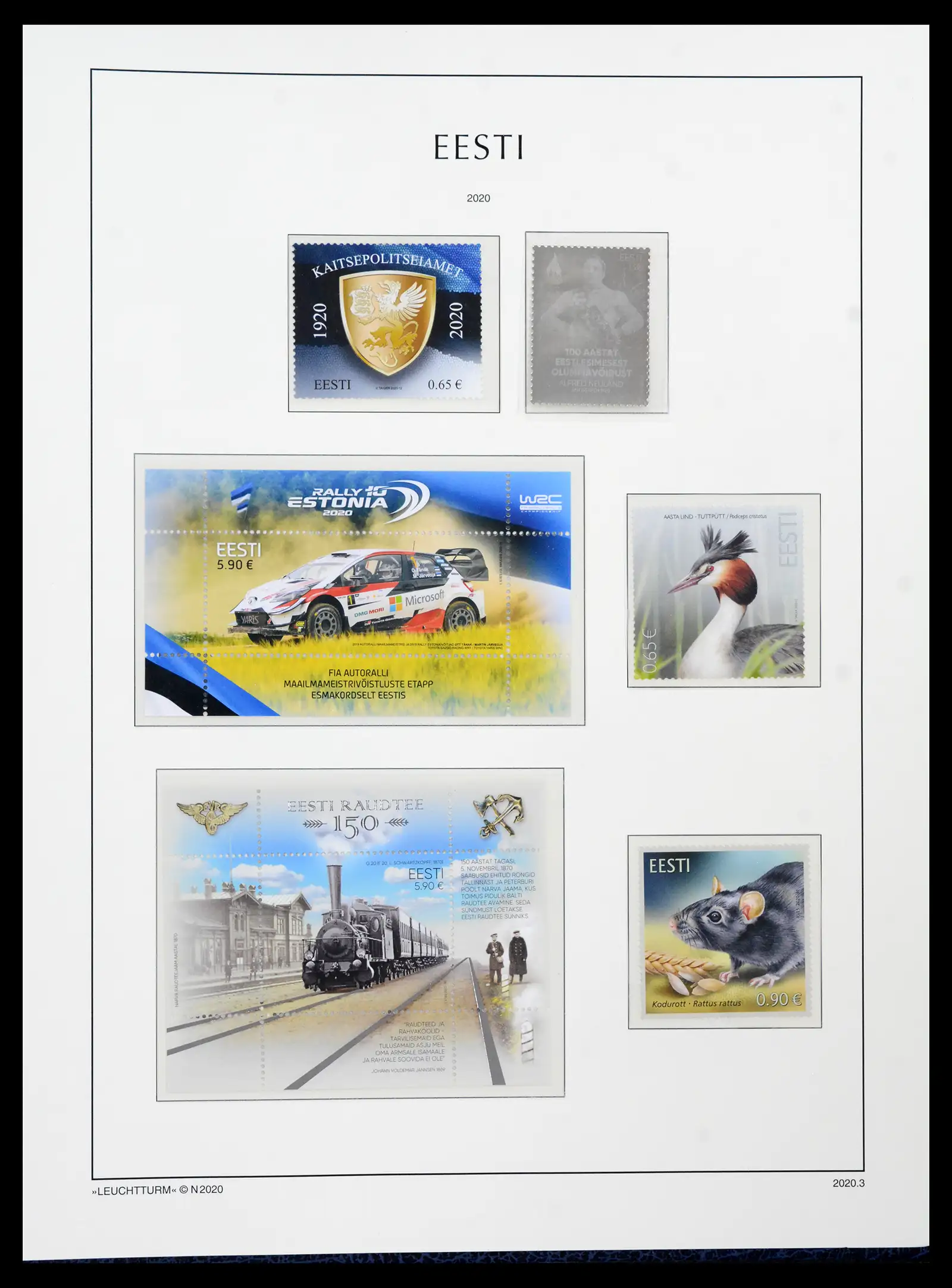 41747 0090 - Postzegelverzameling 41747 Baltische Staten compleet 1991-2020!