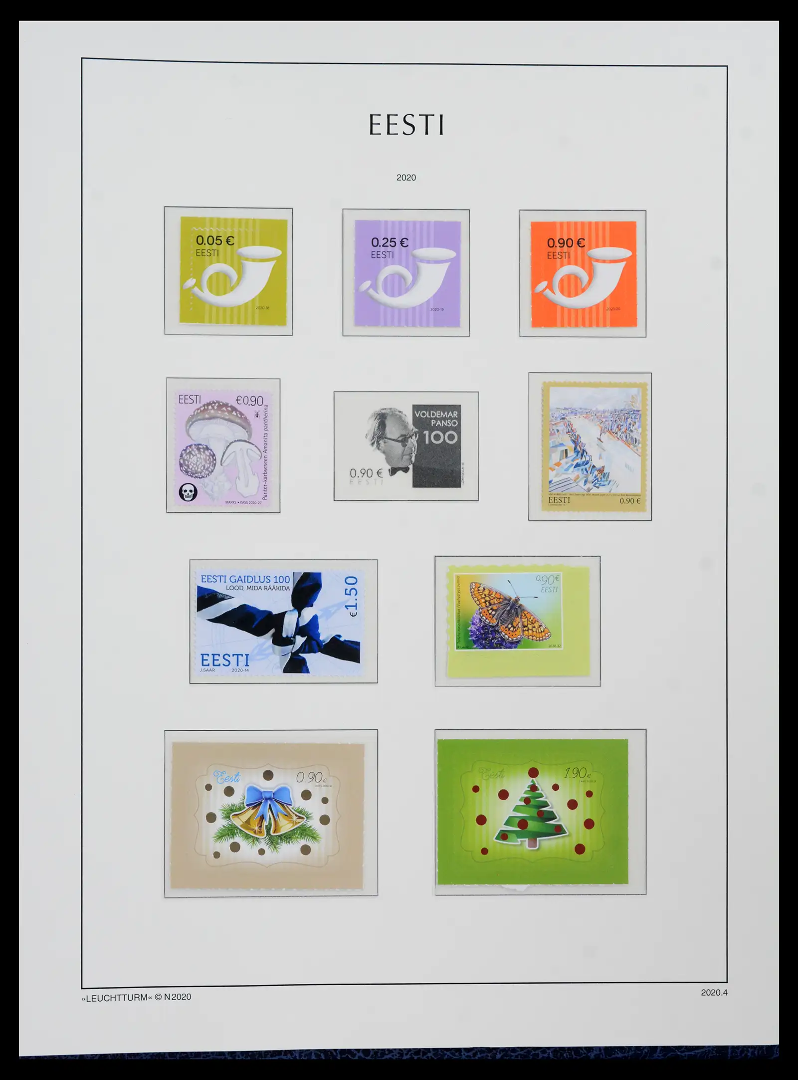 41747 0091 - Postzegelverzameling 41747 Baltische Staten compleet 1991-2020!