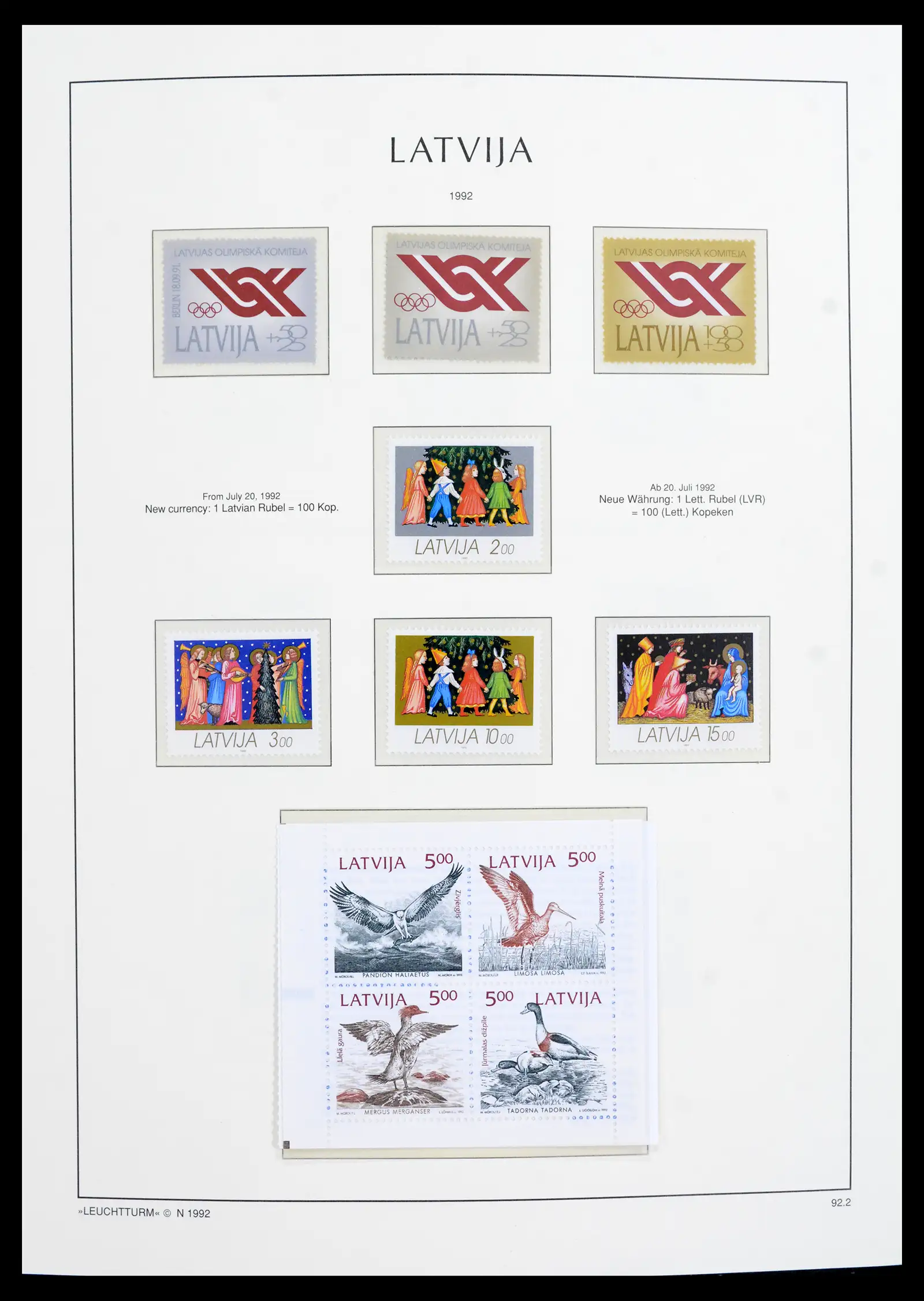 41747 0094 - Postzegelverzameling 41747 Baltische Staten compleet 1991-2020!