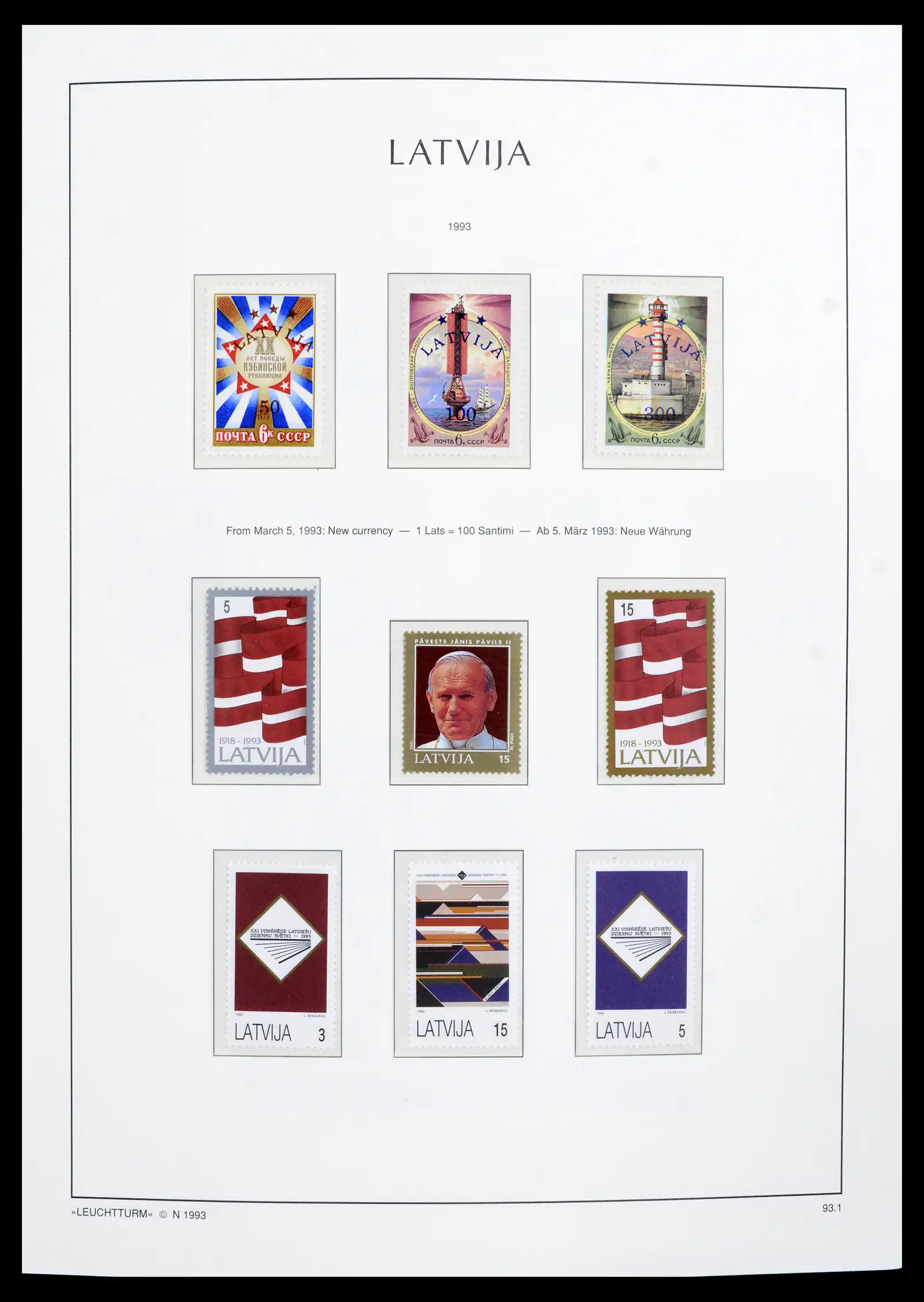 41747 0095 - Postzegelverzameling 41747 Baltische Staten compleet 1991-2020!
