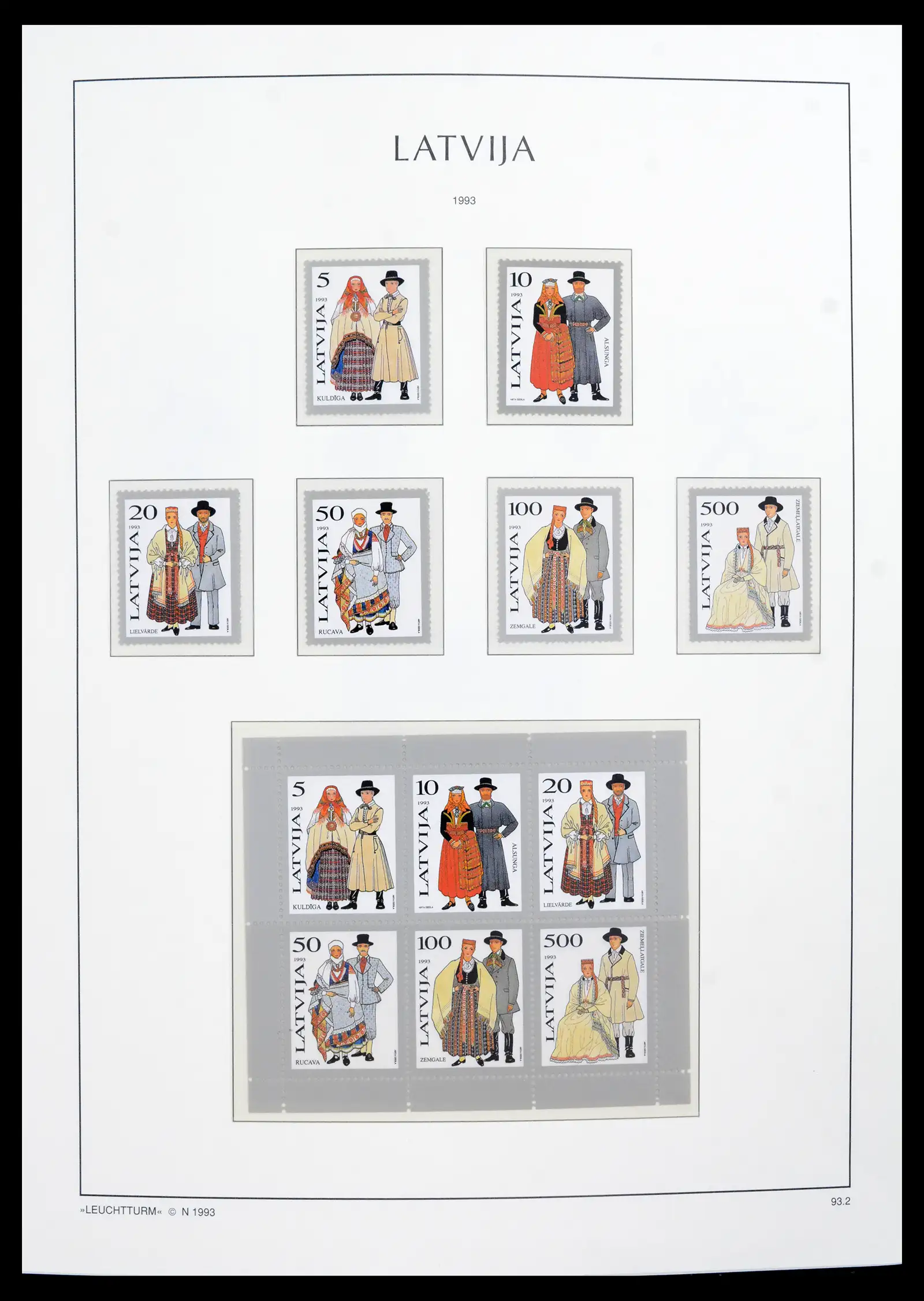 41747 0096 - Postzegelverzameling 41747 Baltische Staten compleet 1991-2020!