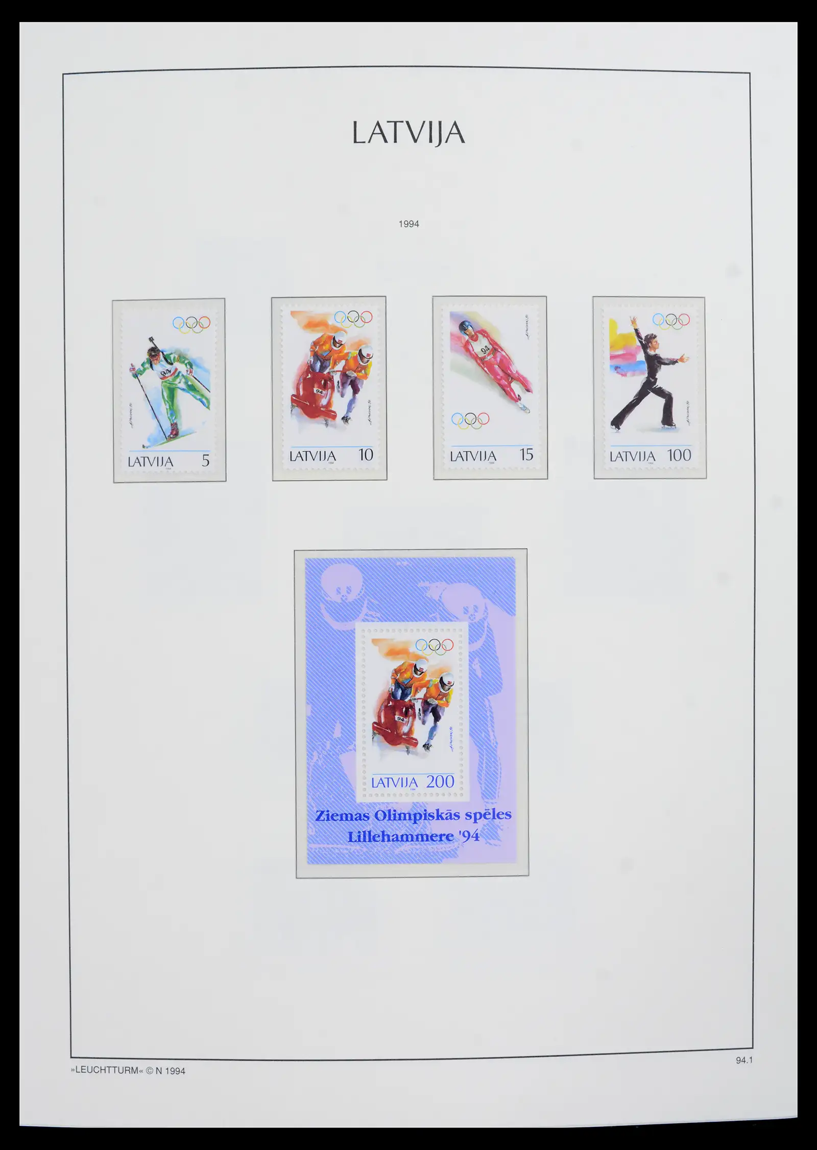 41747 0097 - Postzegelverzameling 41747 Baltische Staten compleet 1991-2020!