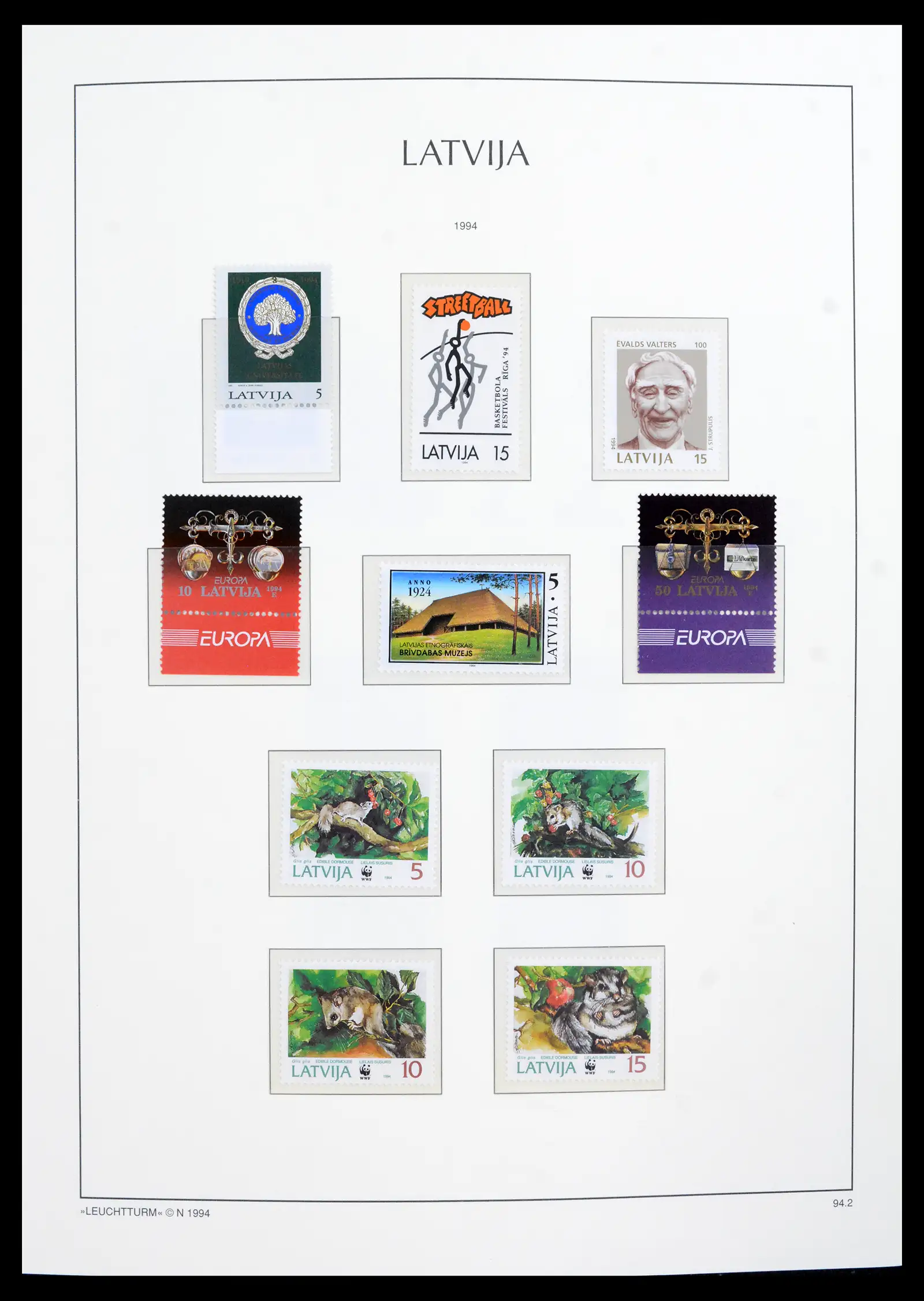 41747 0098 - Postzegelverzameling 41747 Baltische Staten compleet 1991-2020!