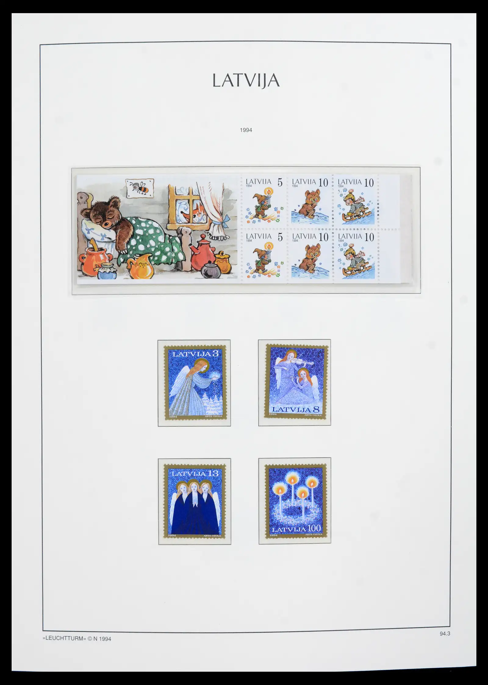 41747 0099 - Postzegelverzameling 41747 Baltische Staten compleet 1991-2020!