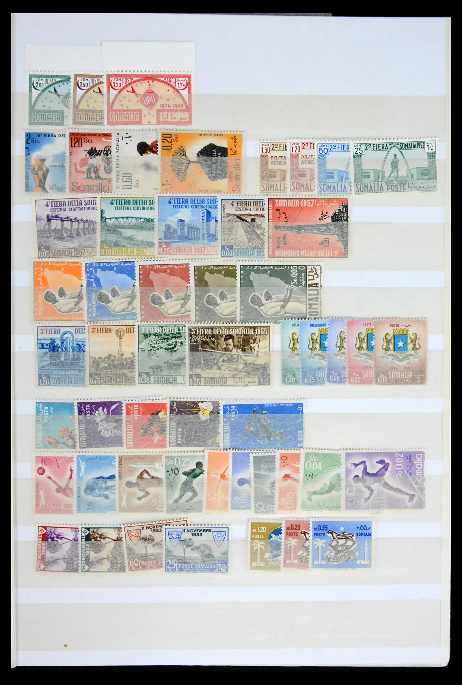 41748 0001 - Stamp collection 41748 Somalia 1953-2002.