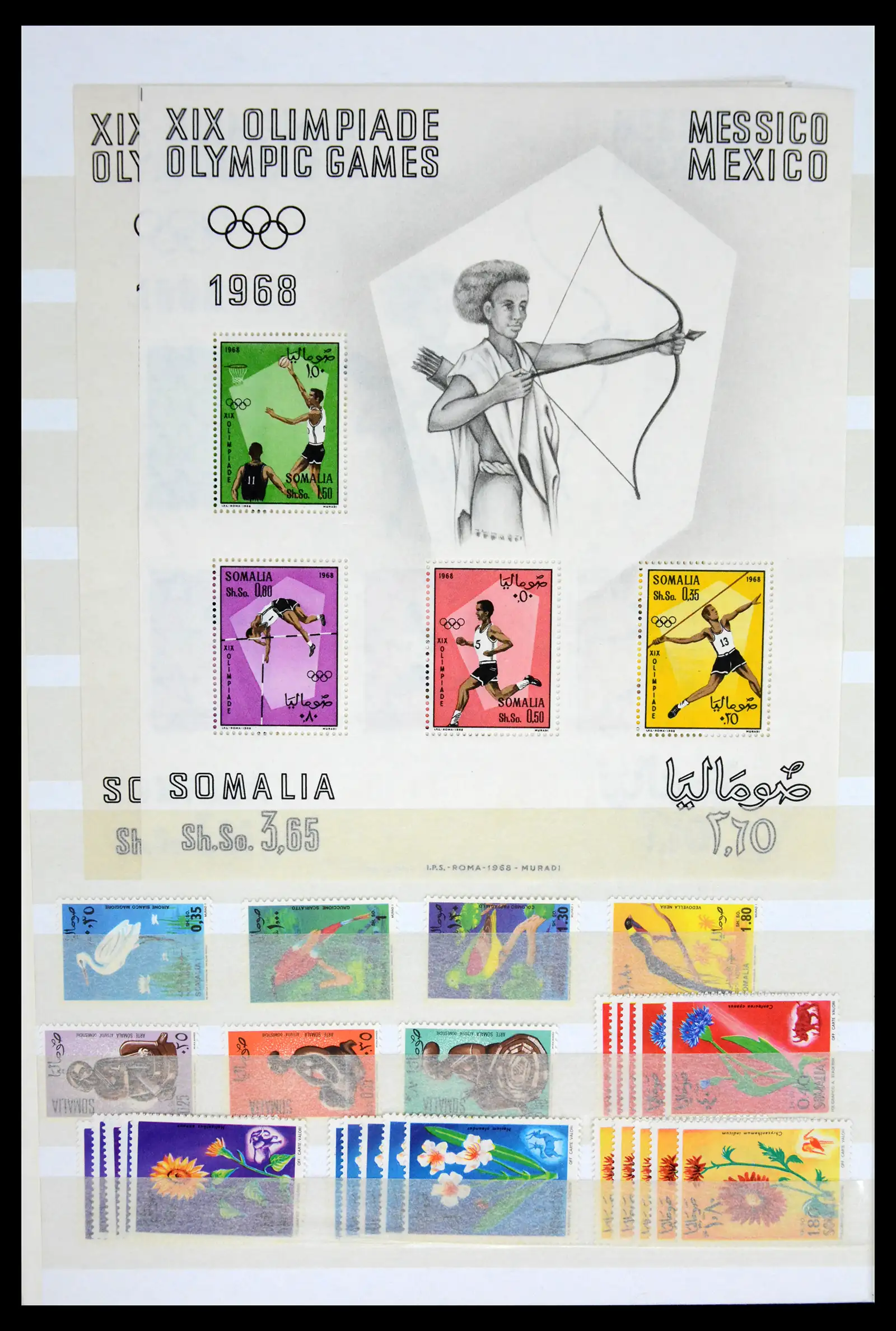 41748 0010 - Stamp collection 41748 Somalia 1953-2002.
