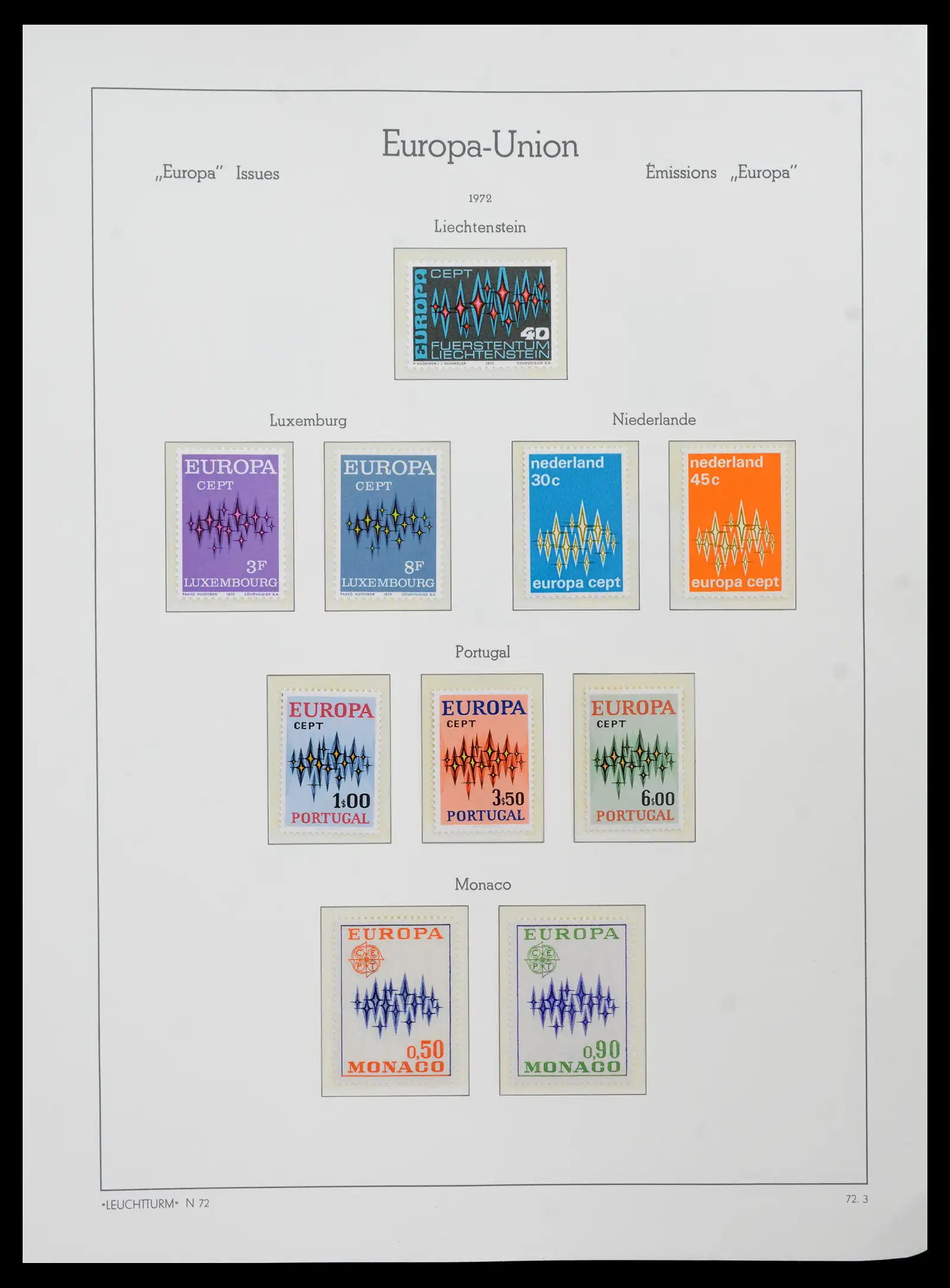 41749 0062 - Postzegelverzameling 41749 Europa Cept compleet 1956-2012.