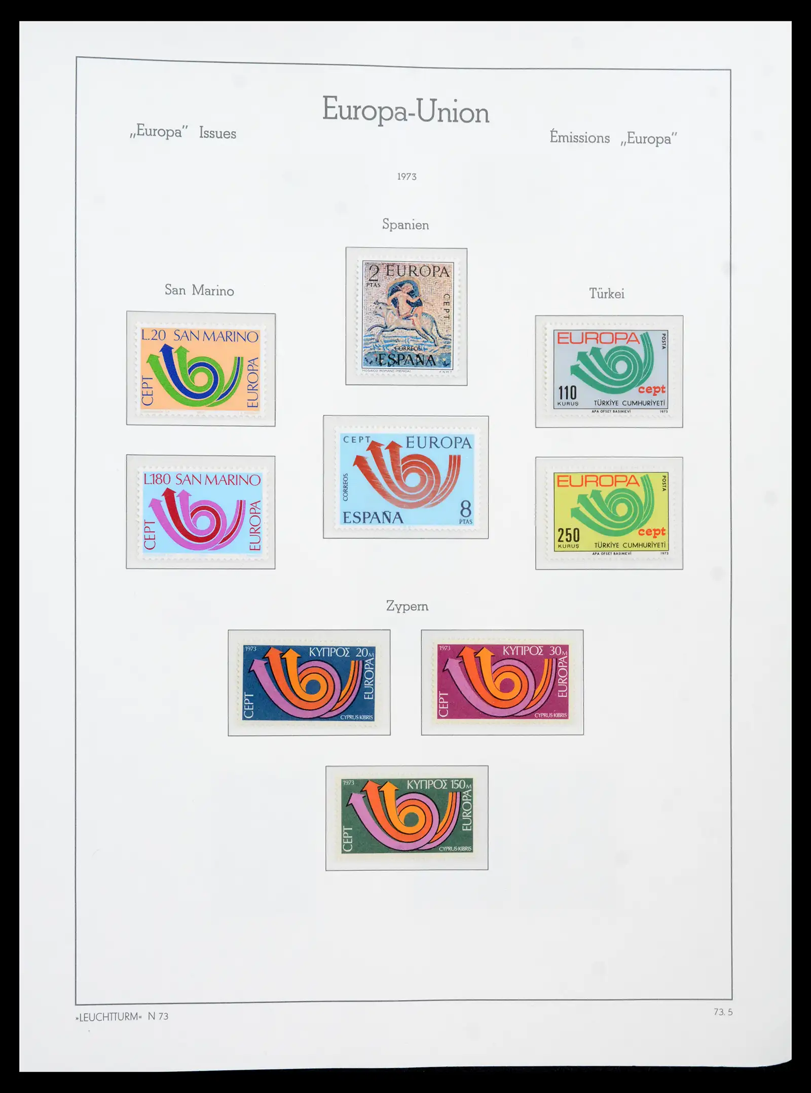 41749 0069 - Postzegelverzameling 41749 Europa Cept compleet 1956-2012.