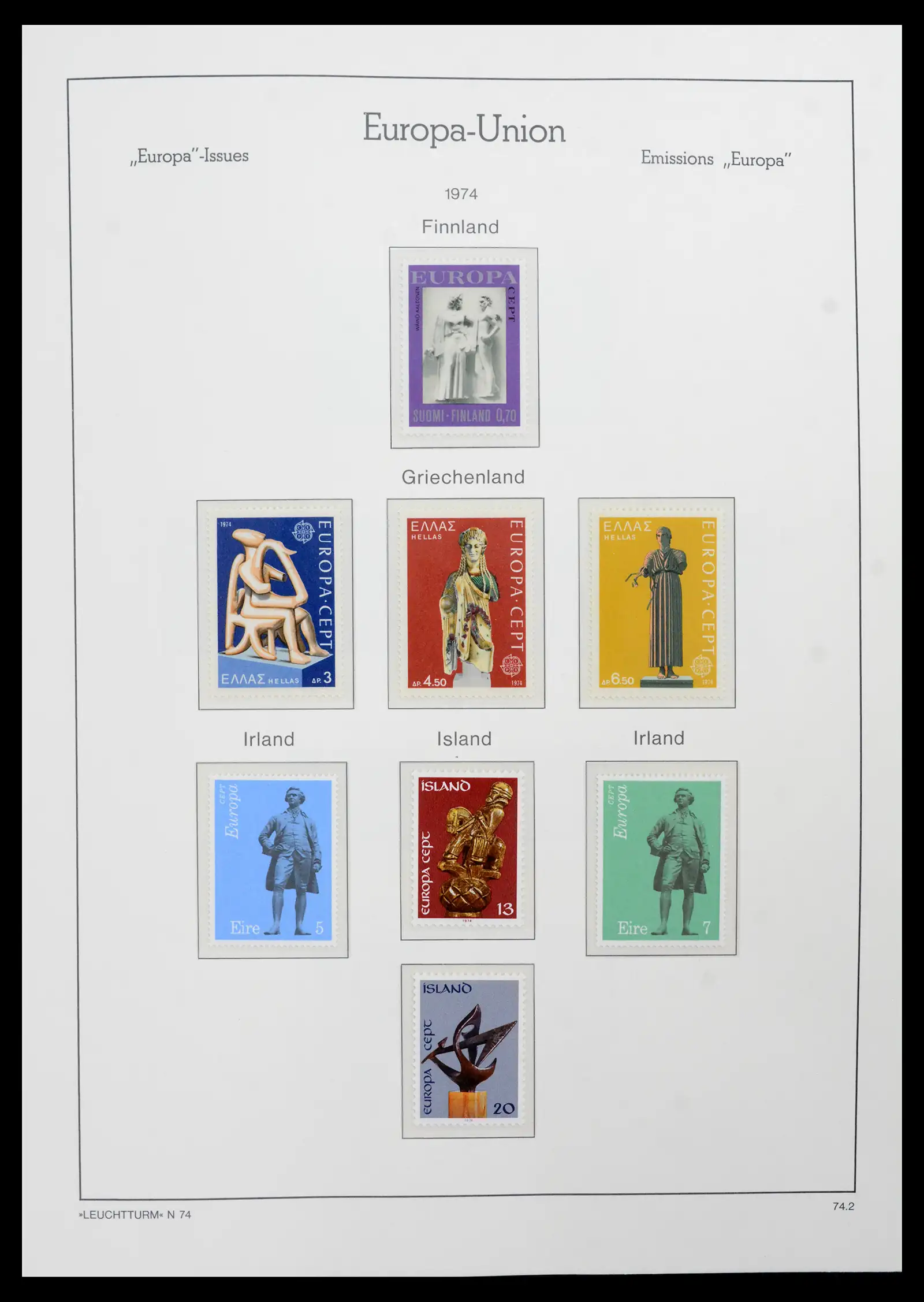 41749 0072 - Postzegelverzameling 41749 Europa Cept compleet 1956-2012.