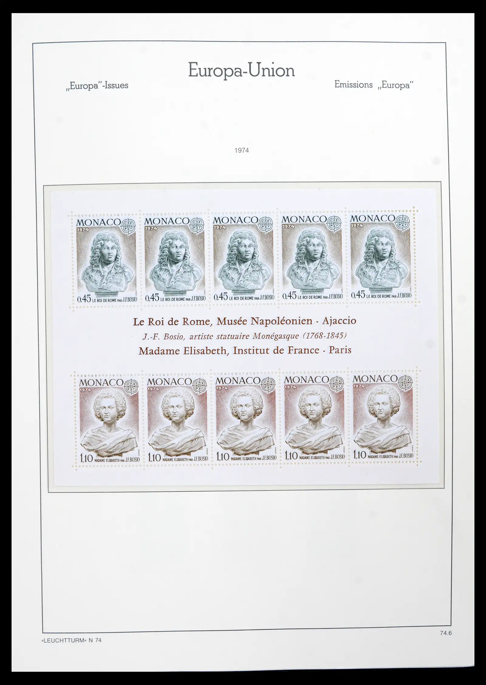 41749 0074 - Postzegelverzameling 41749 Europa Cept compleet 1956-2012.