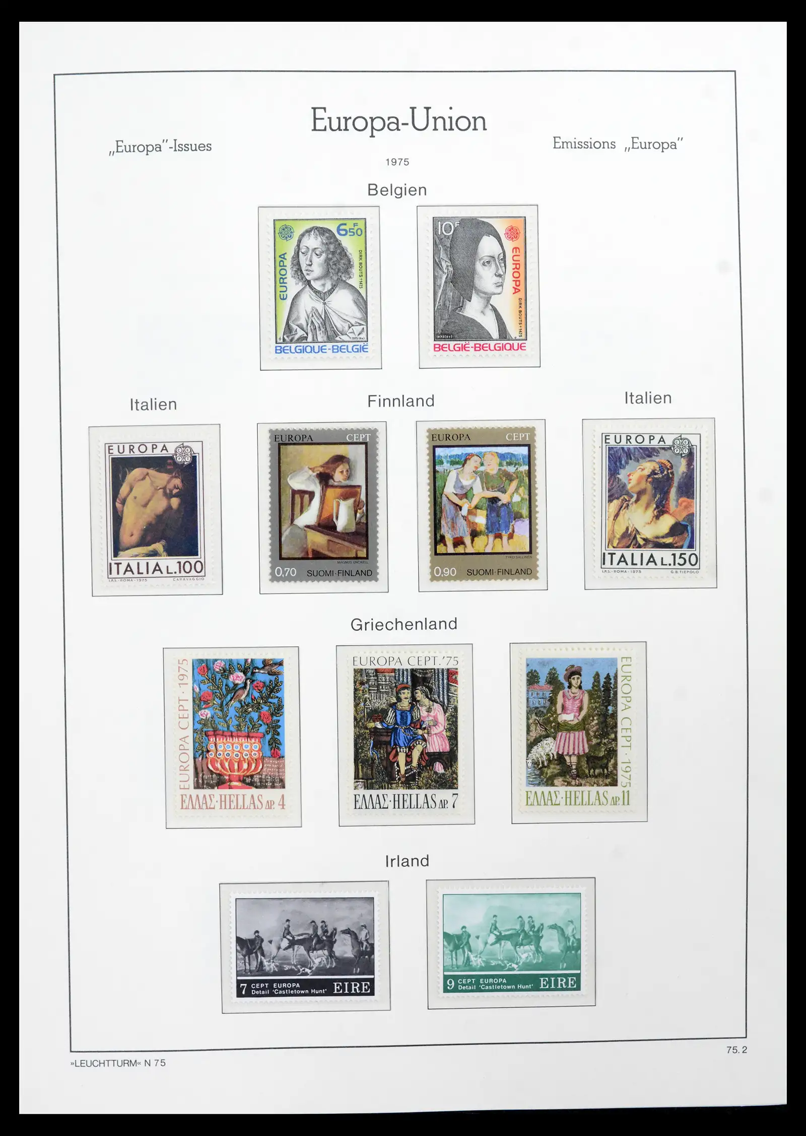 41749 0078 - Postzegelverzameling 41749 Europa Cept compleet 1956-2012.