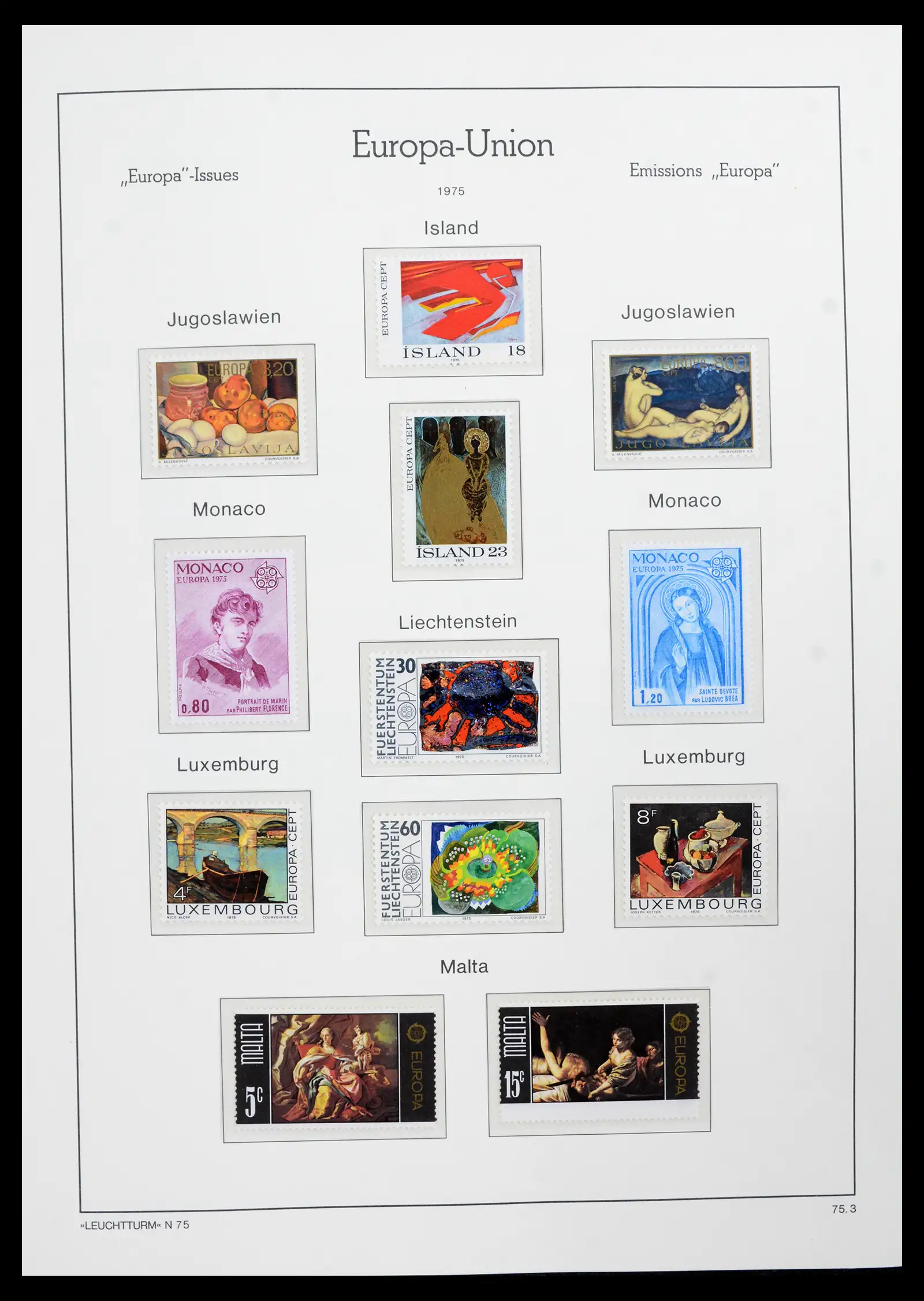 41749 0079 - Postzegelverzameling 41749 Europa Cept compleet 1956-2012.